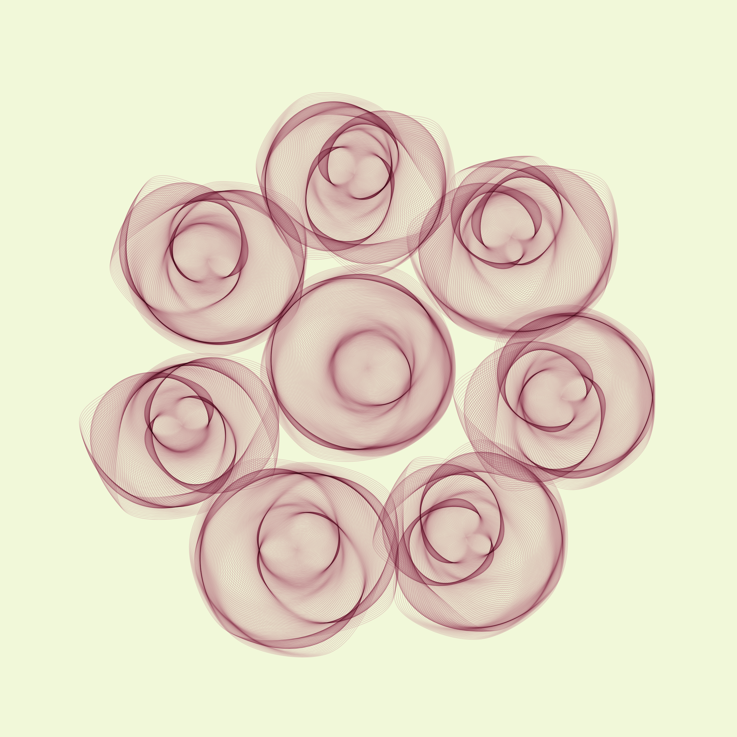 Art Blocks - Art Blocks v2 - Flowers #5168 - NFT # 116005168