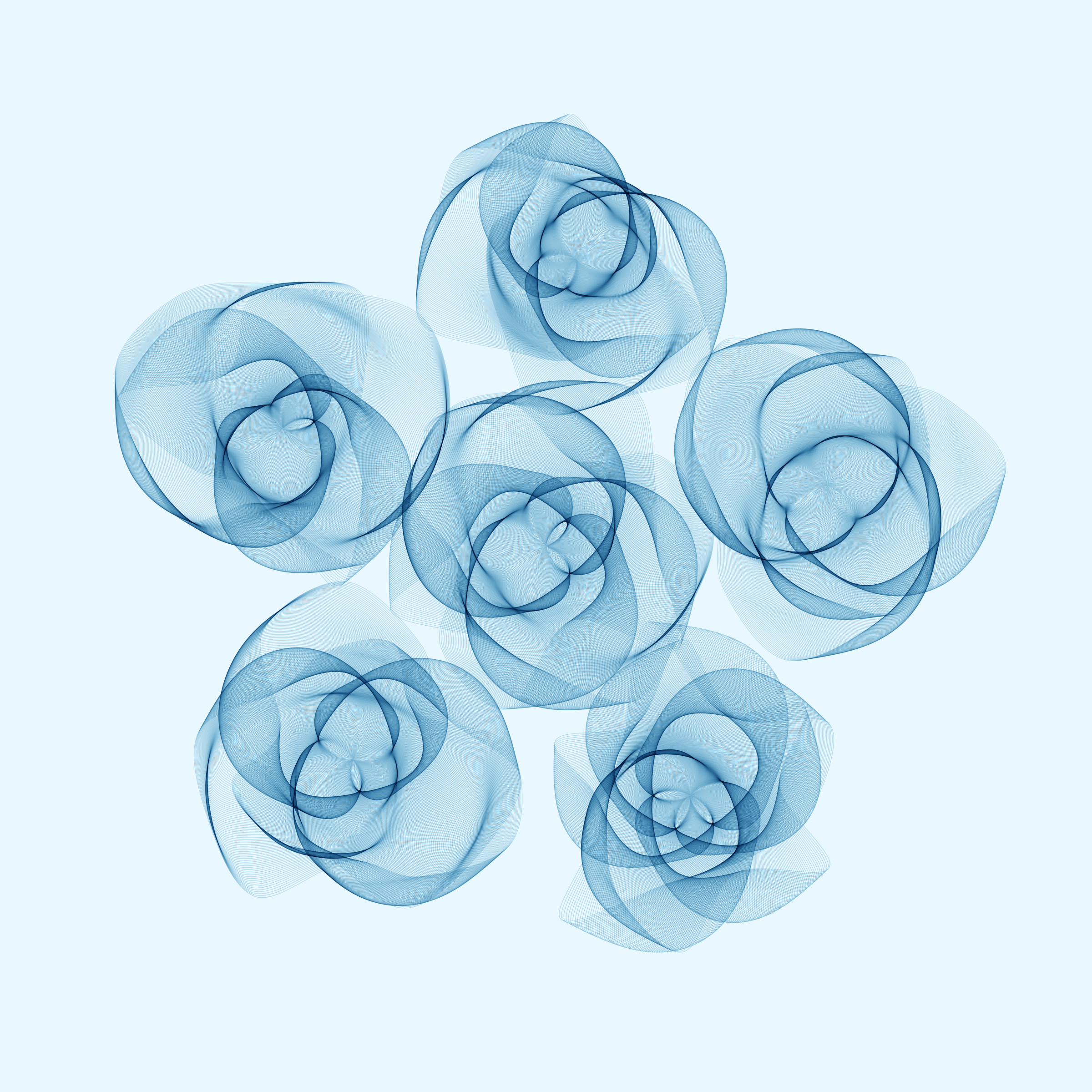 Art Blocks - Art Blocks v2 - Flowers #5169 - NFT # 116005169