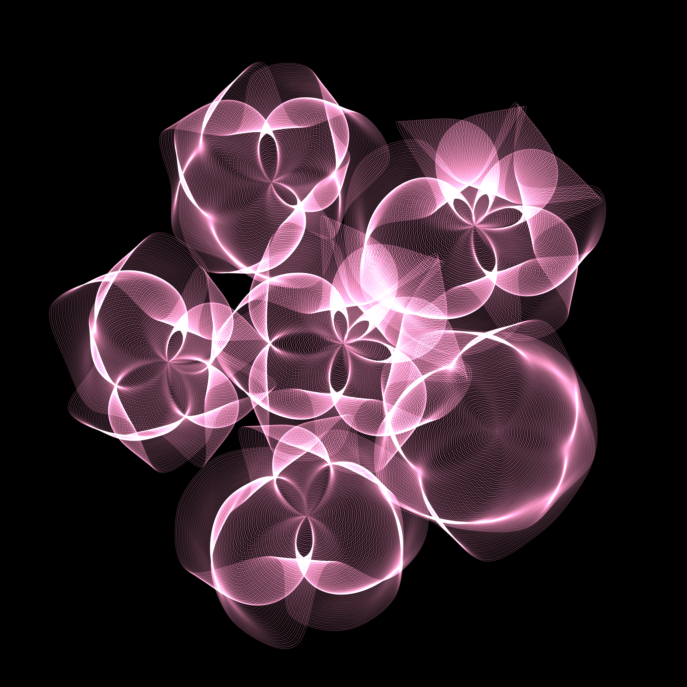 Art Blocks - Art Blocks v2 - Flowers #5184 - NFT # 116005184