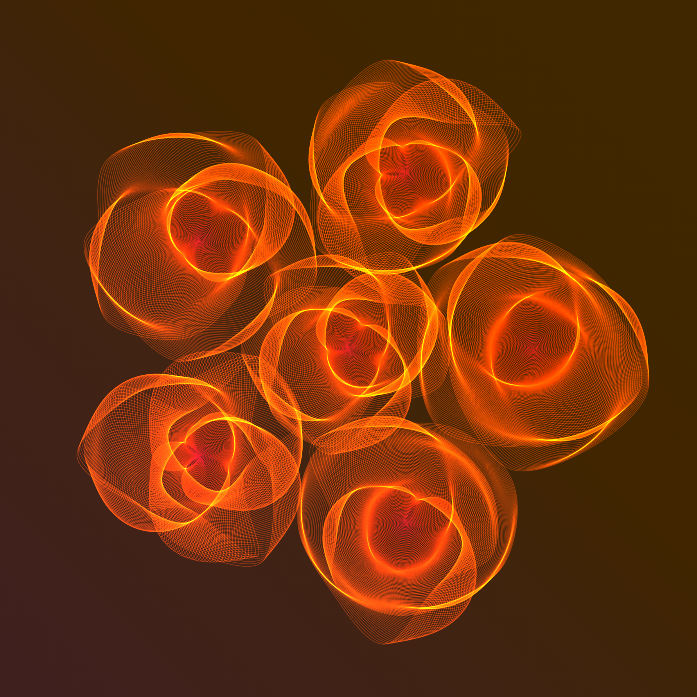 Art Blocks - Art Blocks v2 - Flowers #5193 - NFT # 116005193