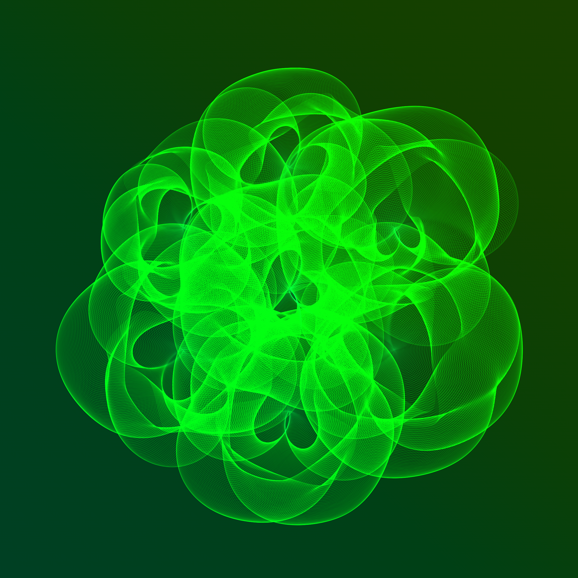 Art Blocks - Art Blocks v2 - Flowers #5202 - NFT # 116005202