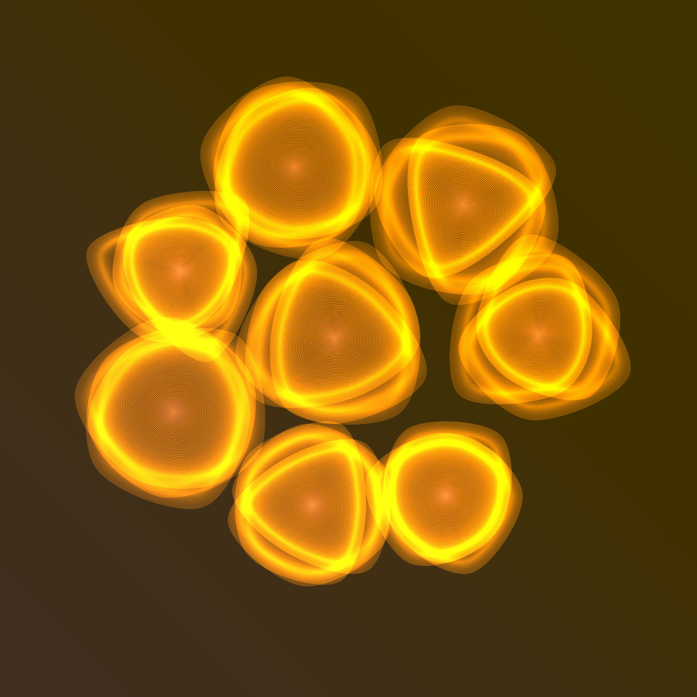 Art Blocks - Art Blocks v2 - Flowers #5204 - NFT # 116005204