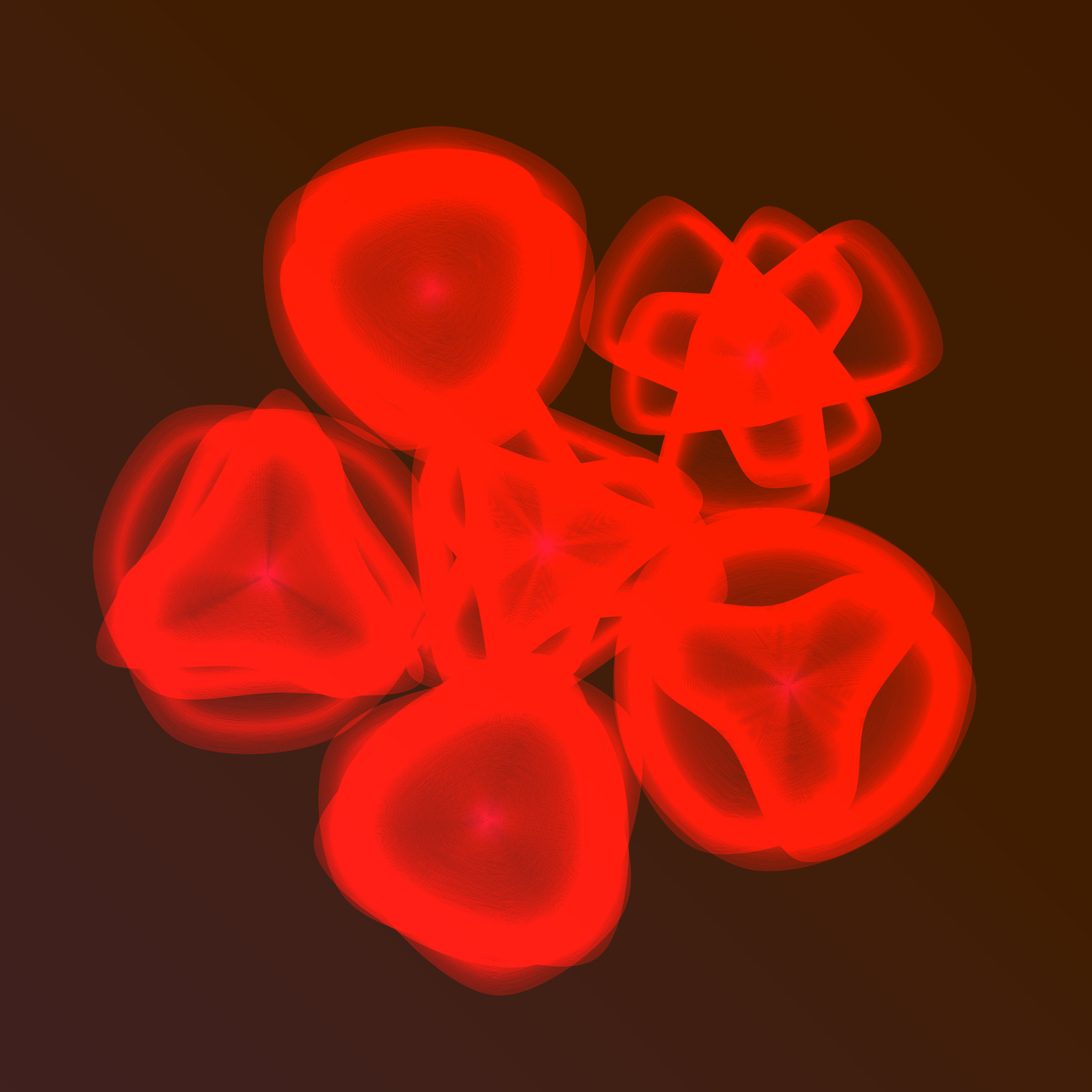 Art Blocks - Art Blocks v2 - Flowers #5215 - NFT # 116005215