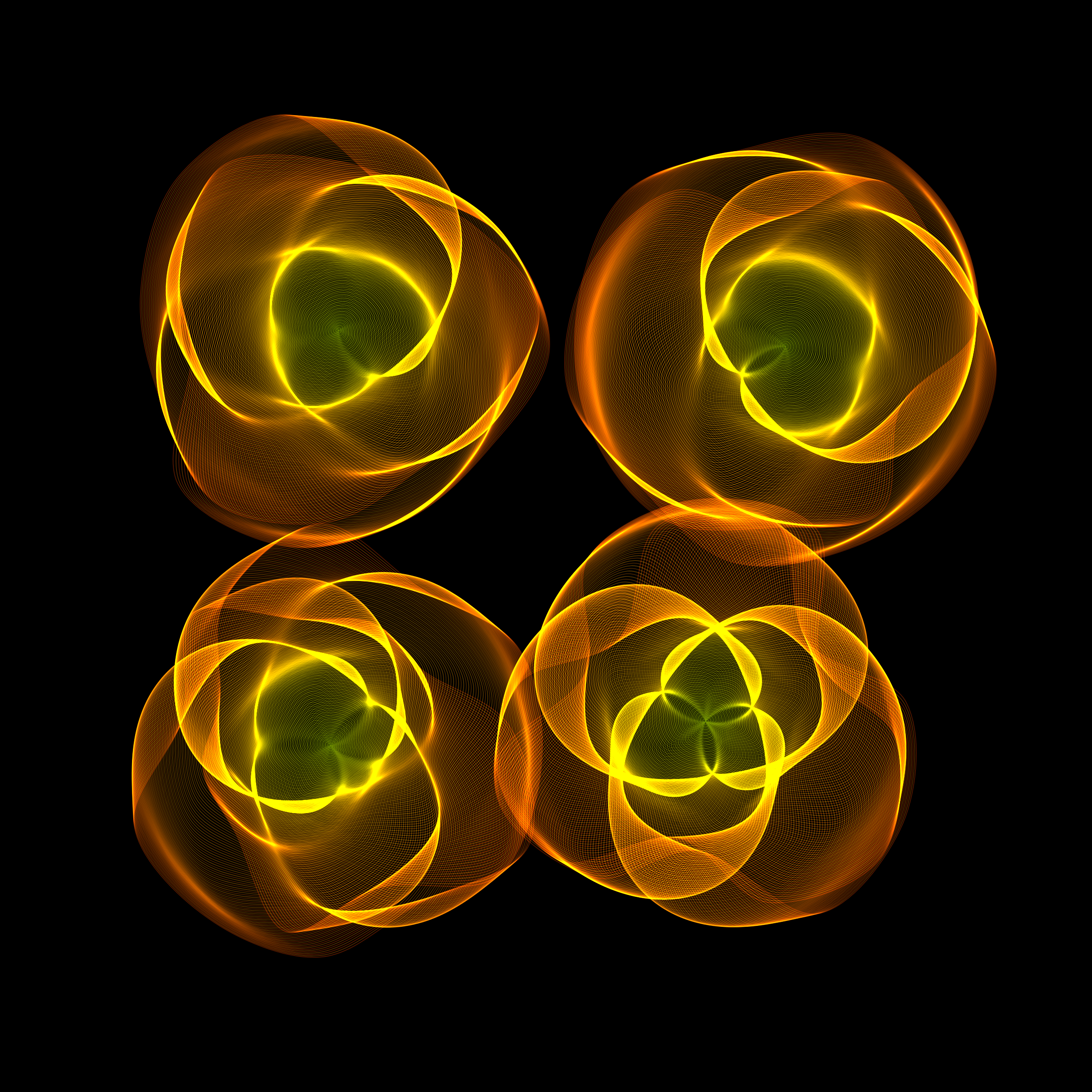 Art Blocks - Art Blocks v2 - Flowers #5218 - NFT # 116005218