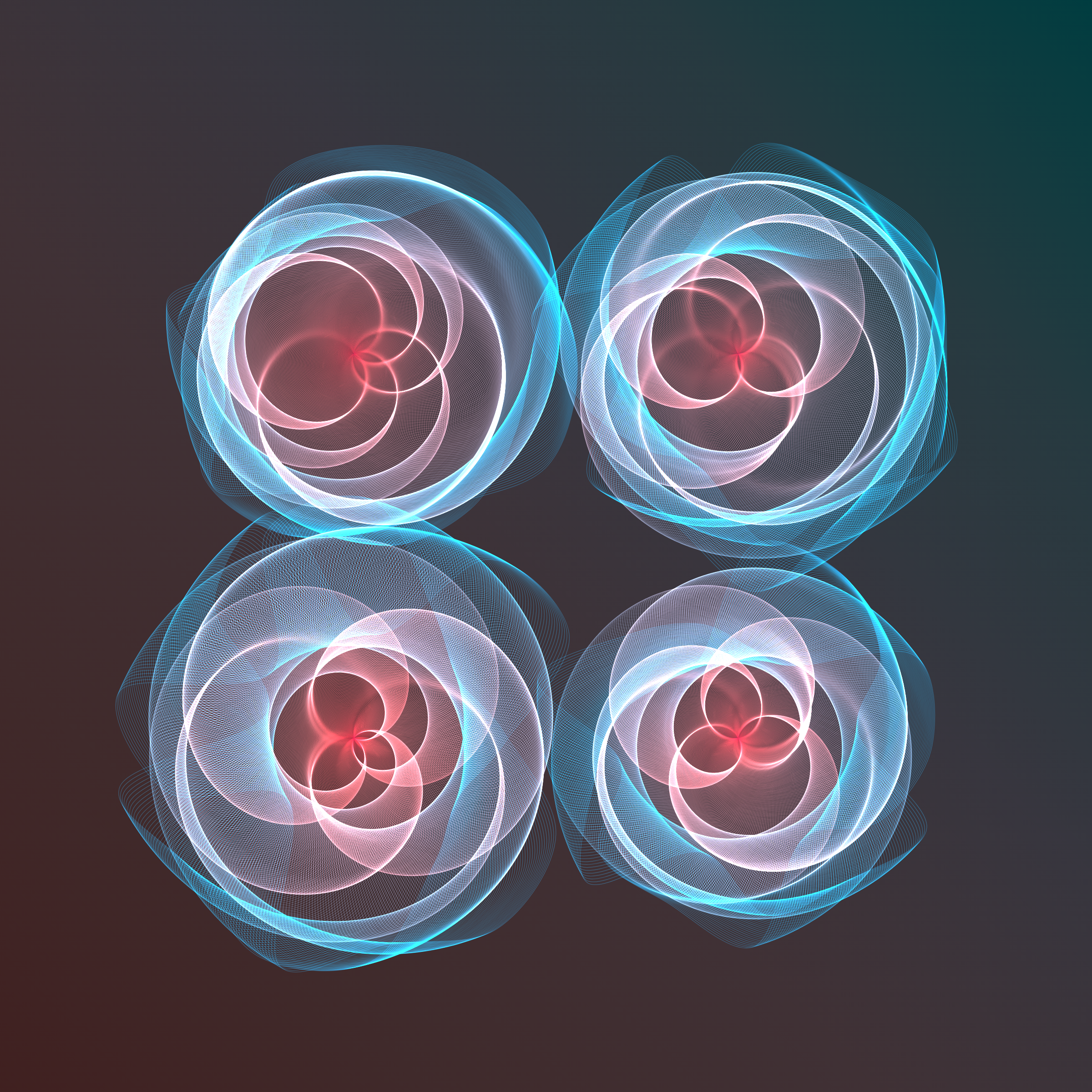 Art Blocks - Art Blocks v2 - Flowers #5220 - NFT # 116005220