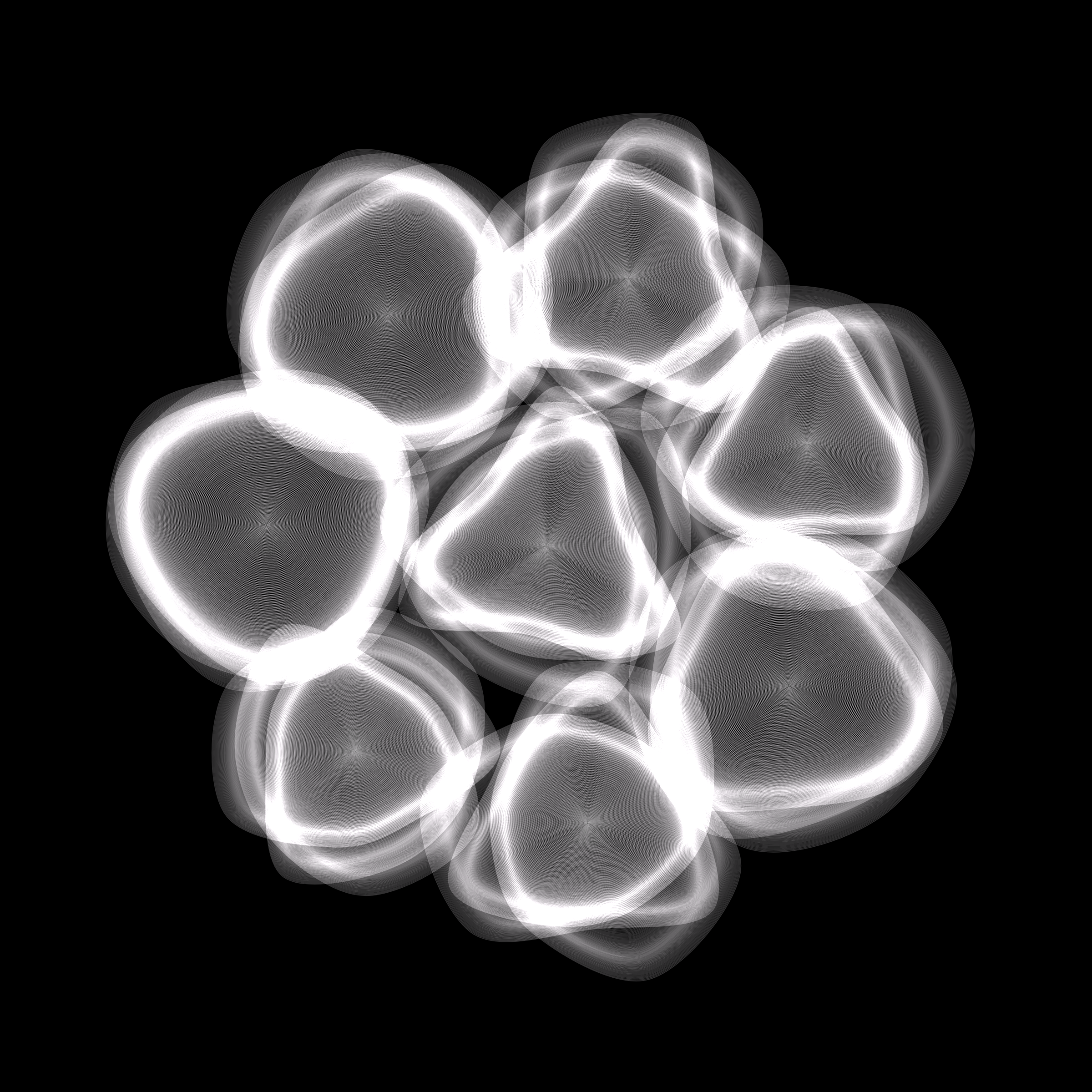 Art Blocks - Art Blocks v2 - Flowers #5224 - NFT # 116005224