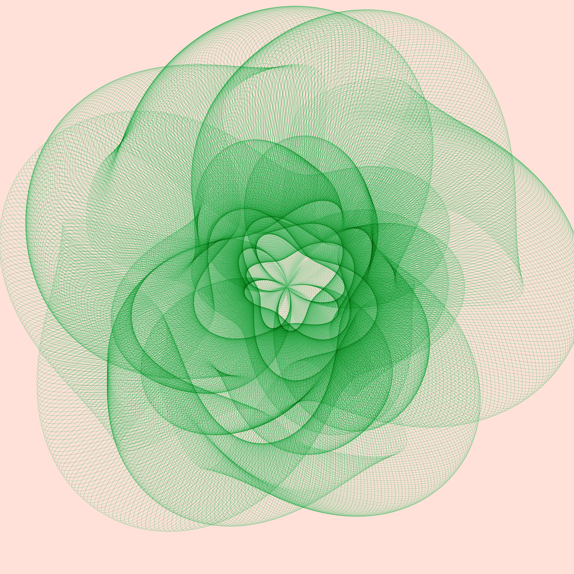 Art Blocks - Art Blocks v2 - Flowers #5226 - NFT # 116005226