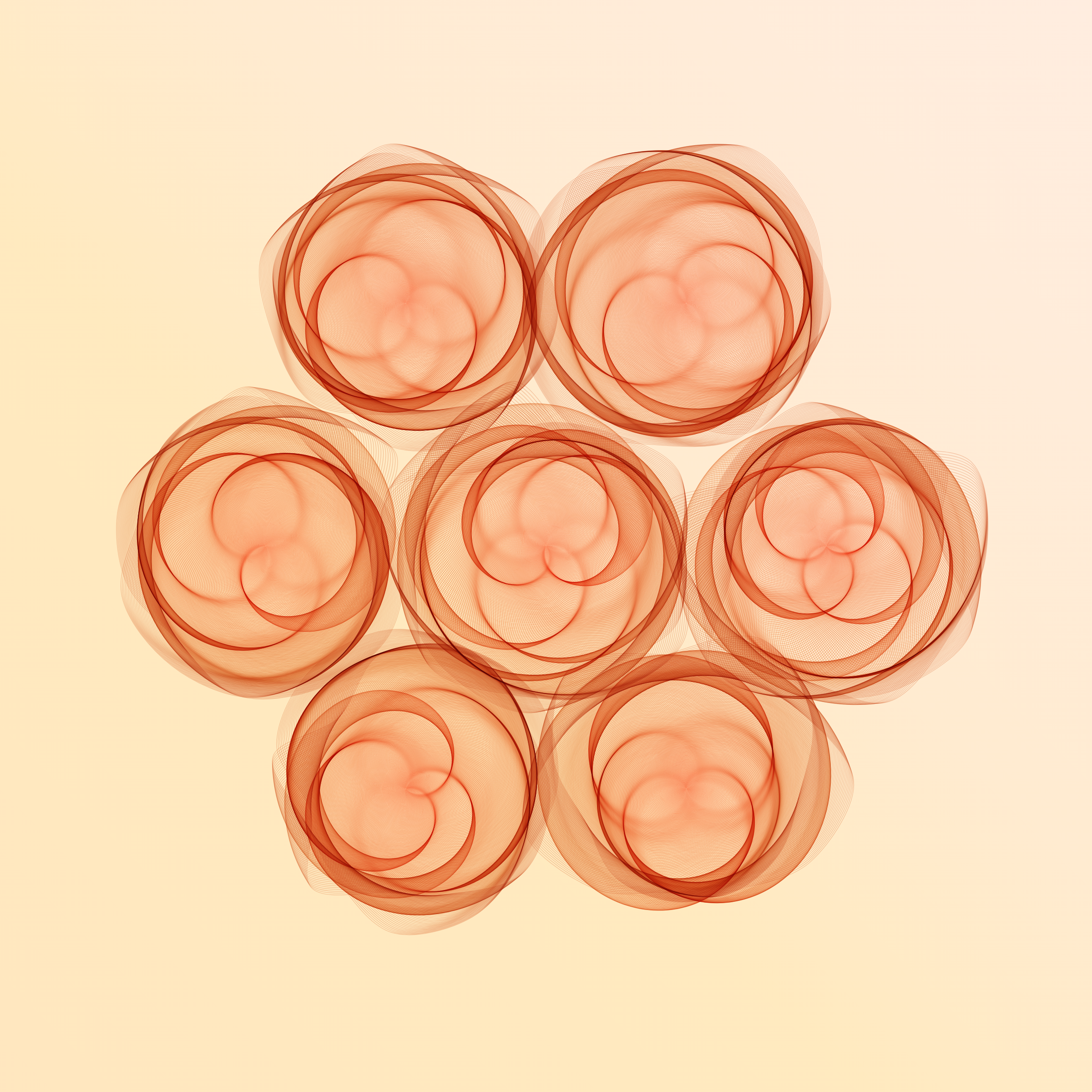 Art Blocks - Art Blocks v2 - Flowers #5232 - NFT # 116005232