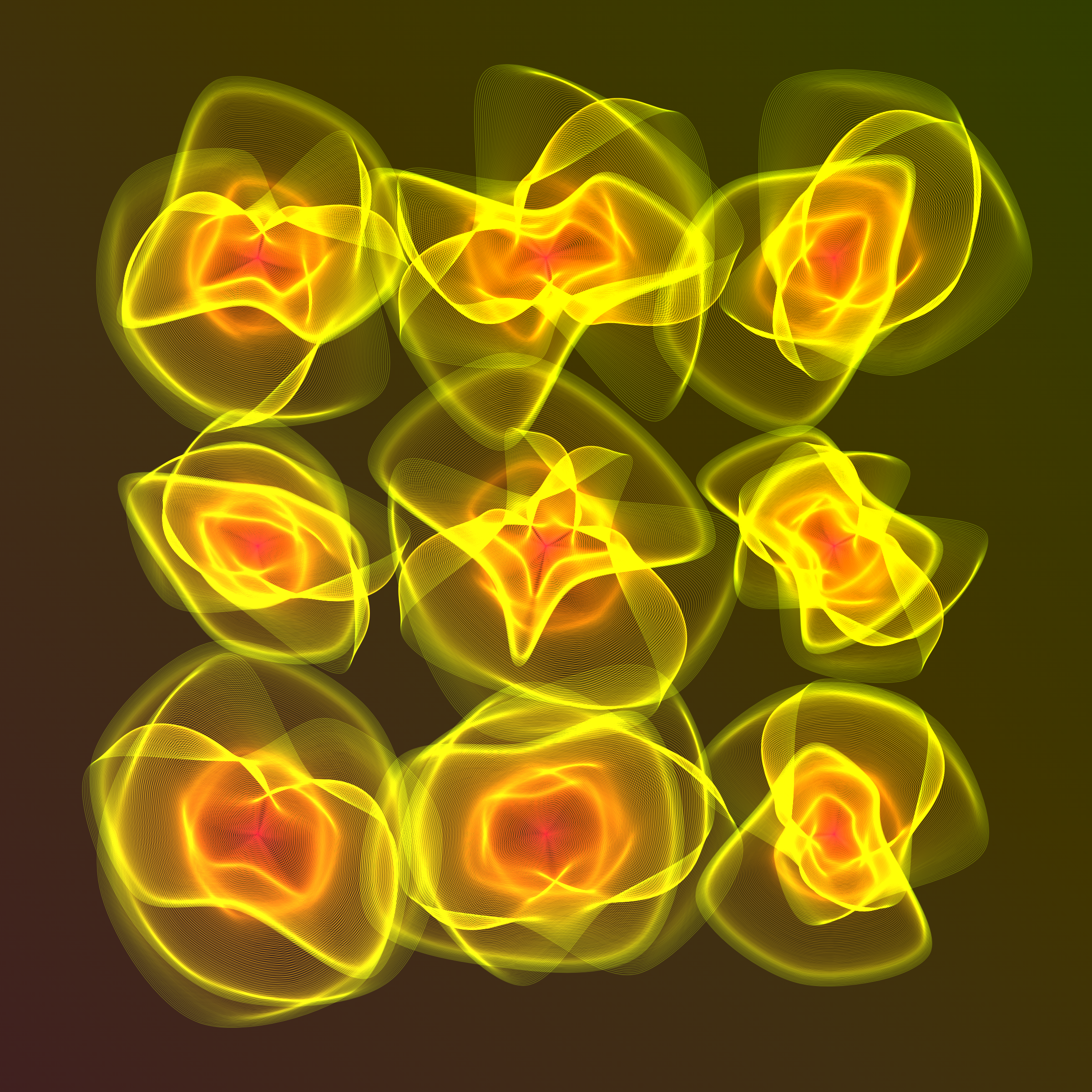 Art Blocks - Art Blocks v2 - Flowers #5234 - NFT # 116005234