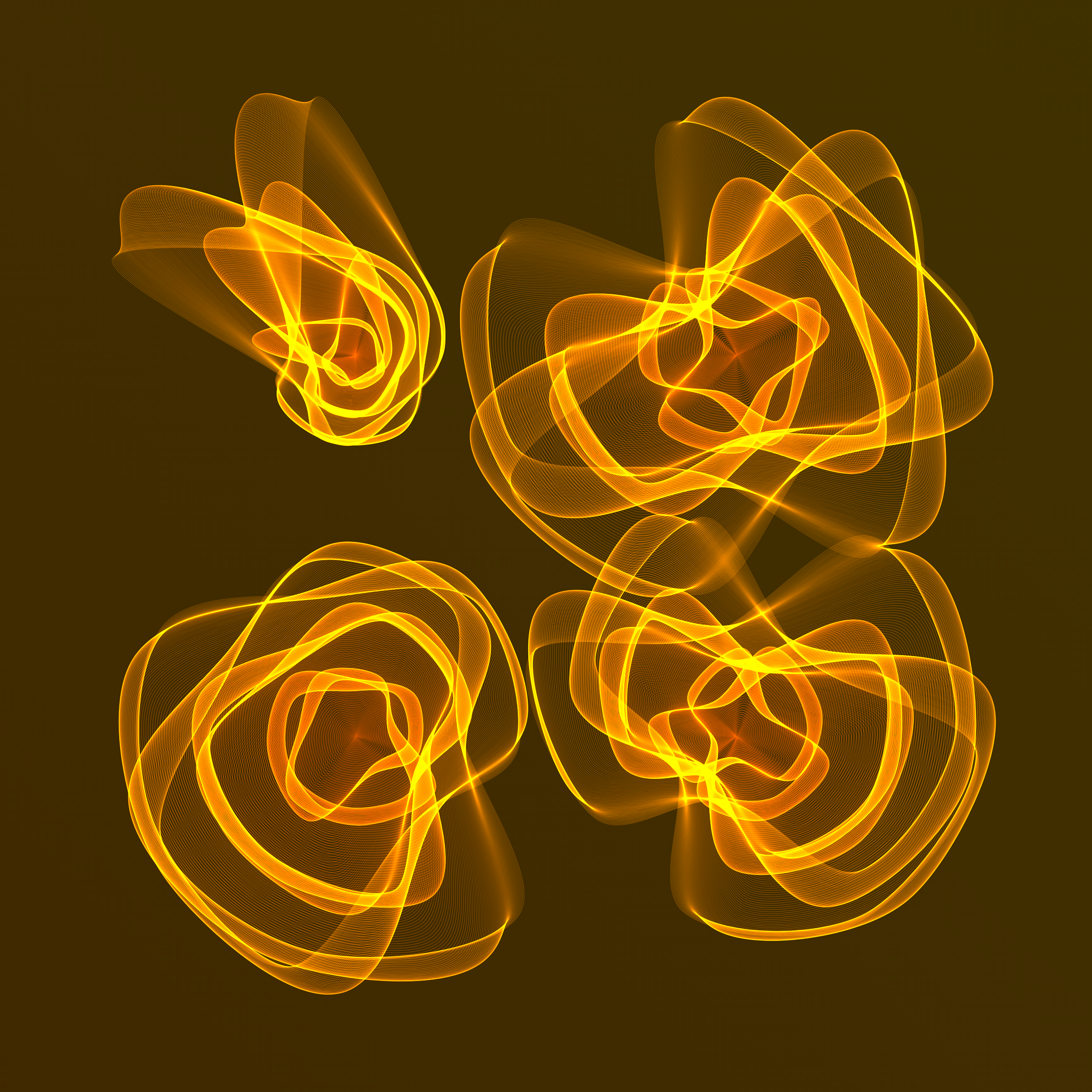 Art Blocks - Art Blocks v2 - Flowers #5235 - NFT # 116005235