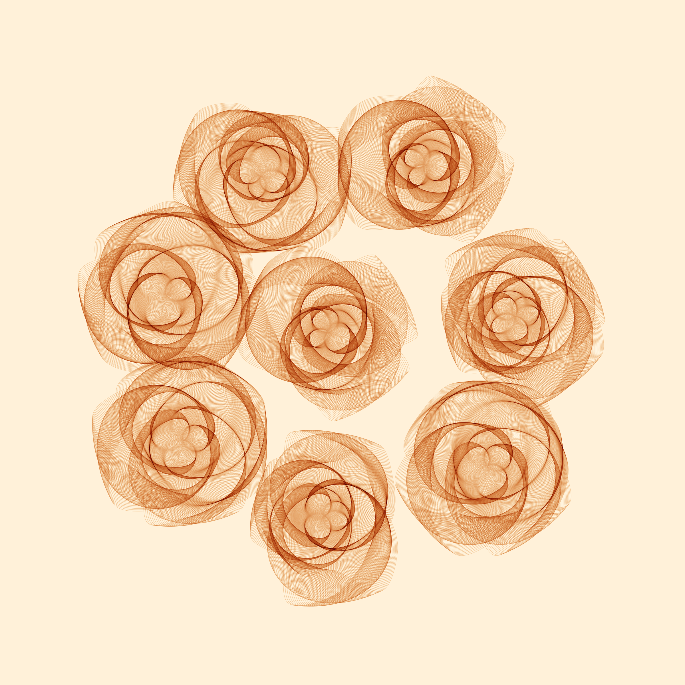 Art Blocks - Art Blocks v2 - Flowers #5240 - NFT # 116005240