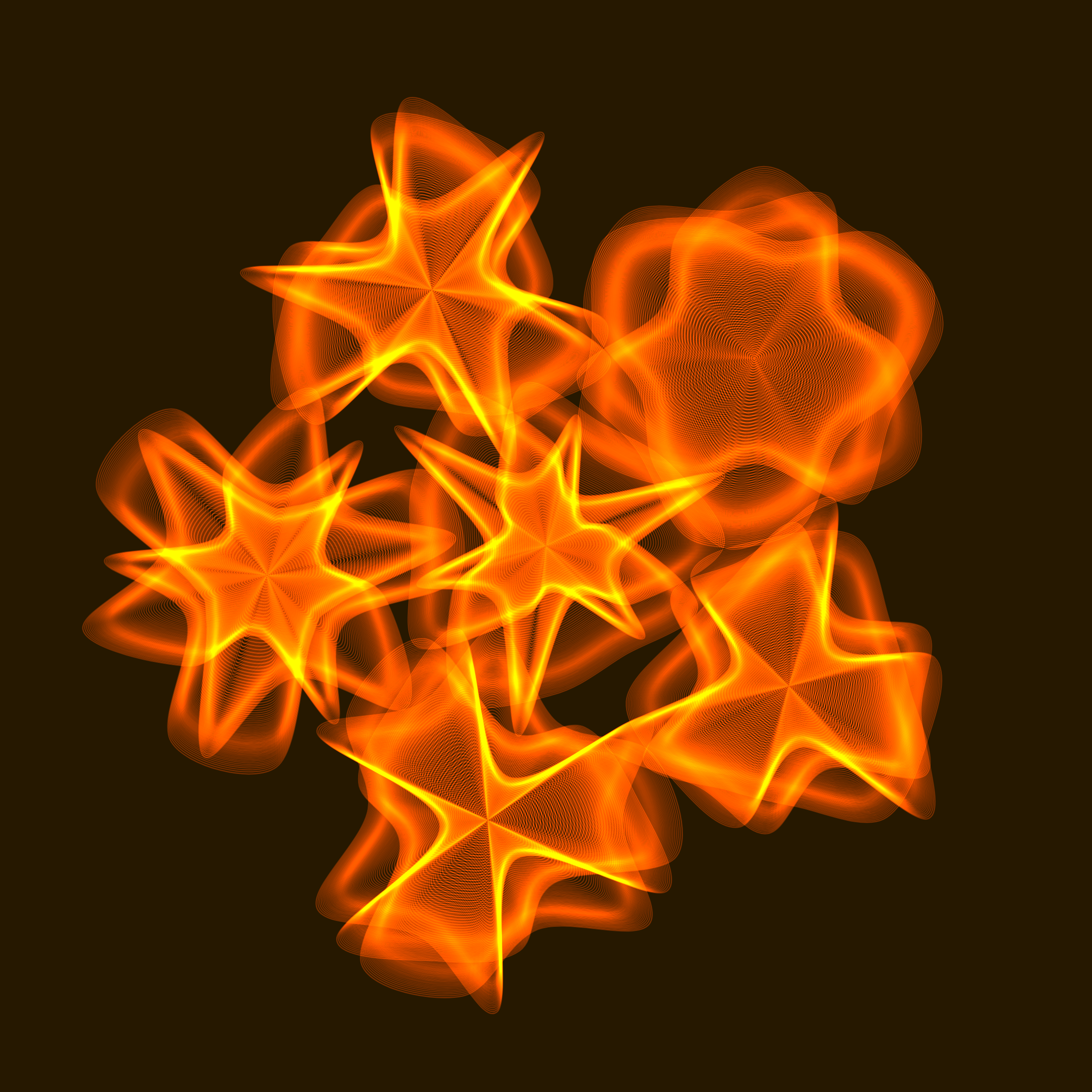 Art Blocks - Art Blocks v2 - Flowers #5244 - NFT # 116005244