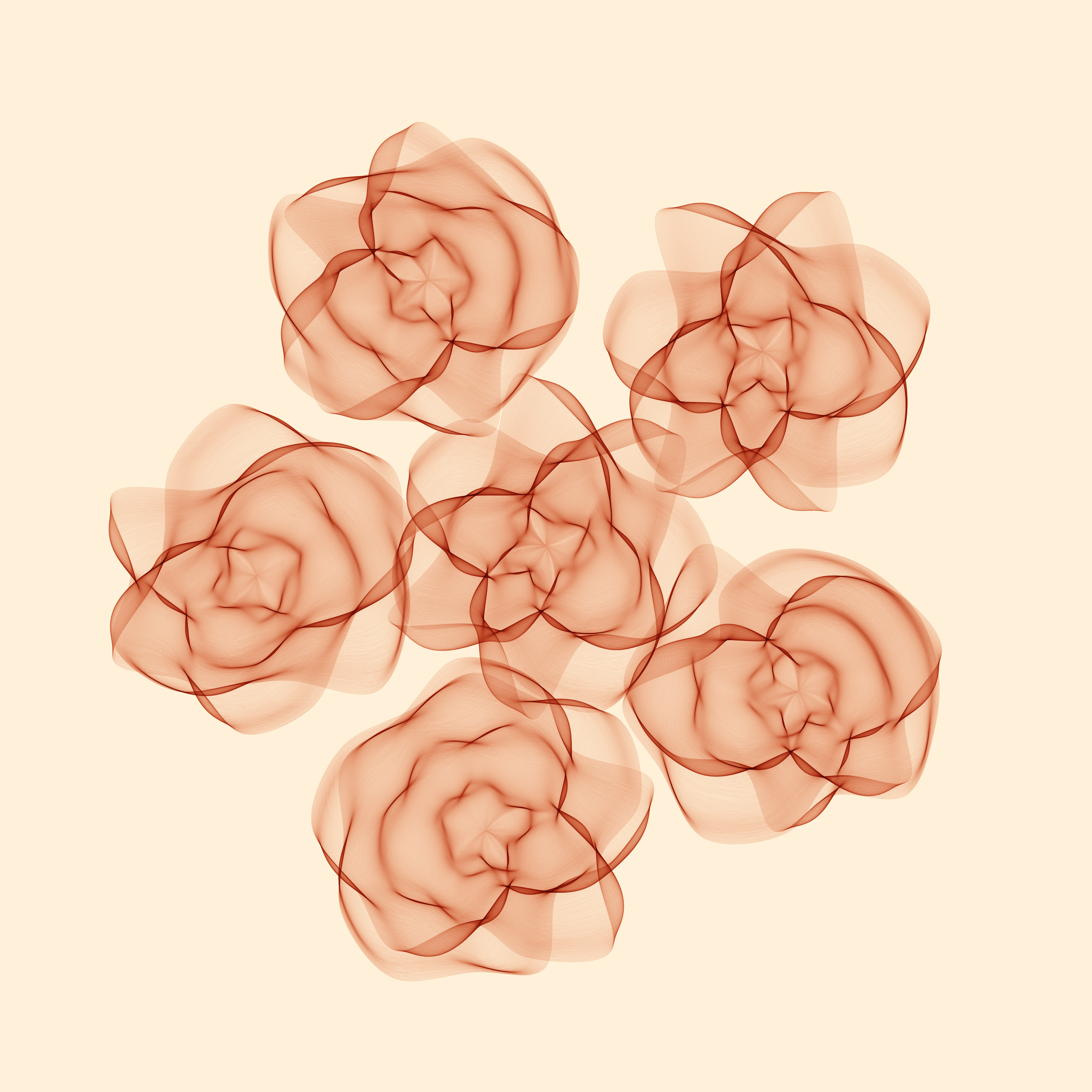 Art Blocks - Art Blocks v2 - Flowers #5254 - NFT # 116005254