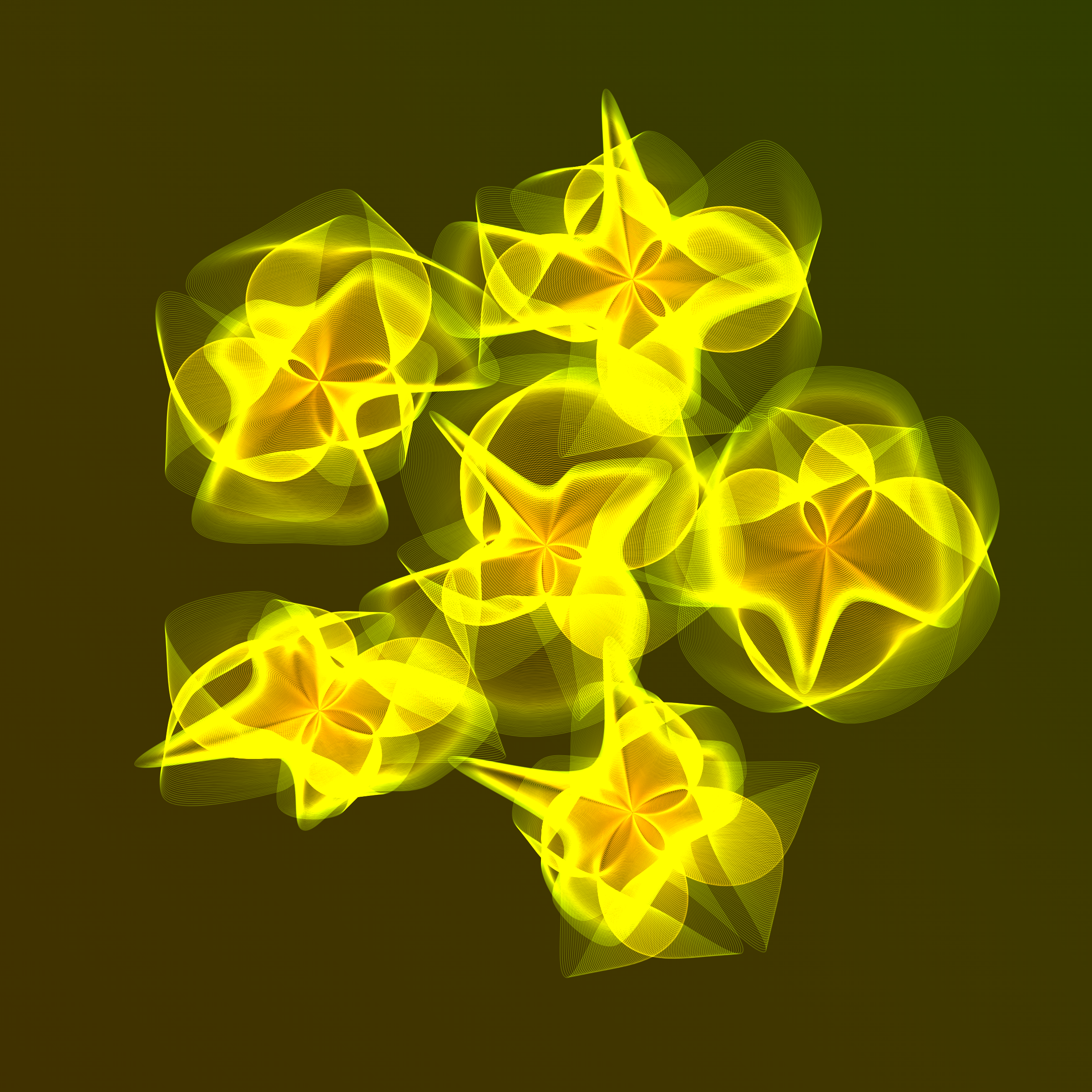 Art Blocks - Art Blocks v2 - Flowers #5256 - NFT # 116005256