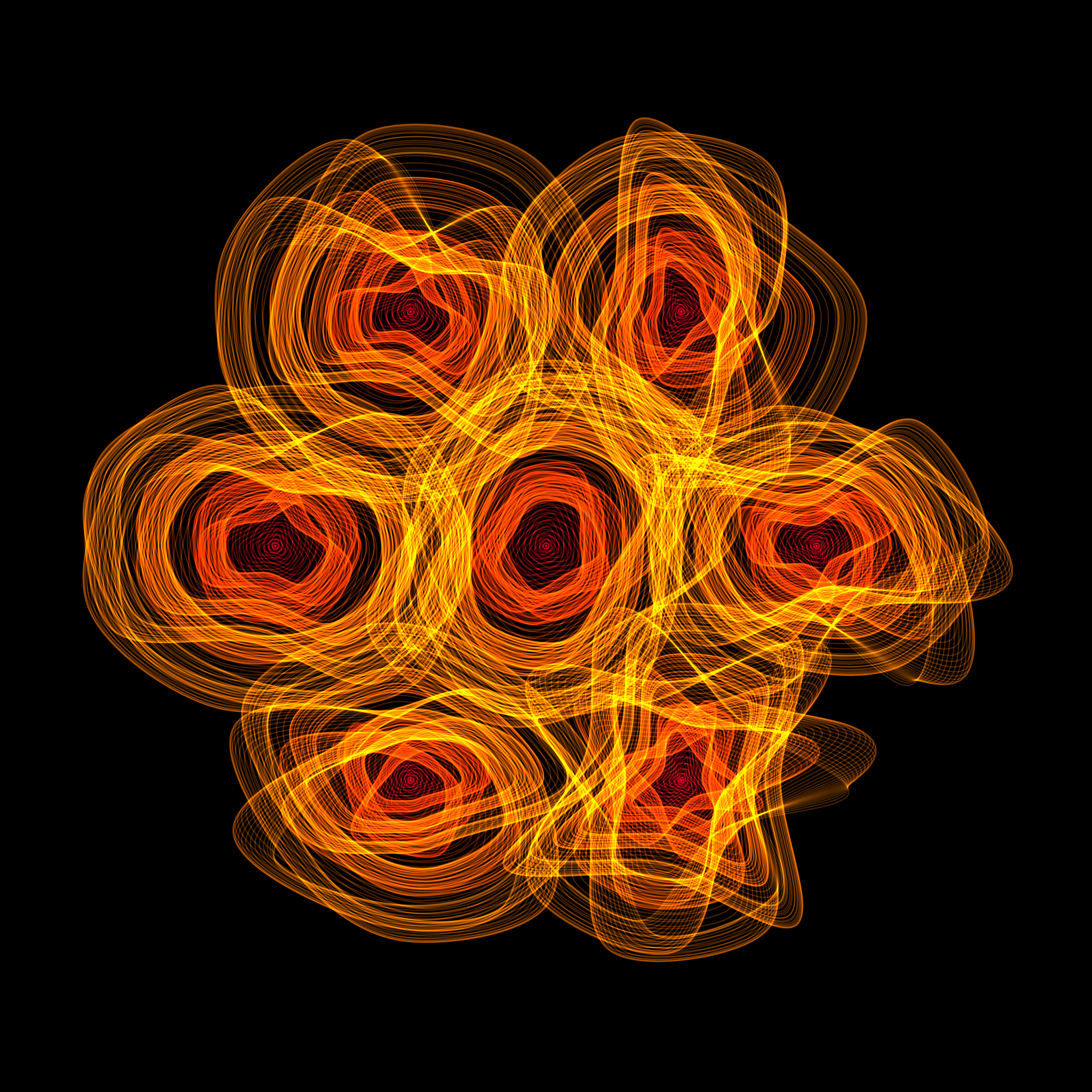 Art Blocks - Art Blocks v2 - Flowers #5260 - NFT # 116005260