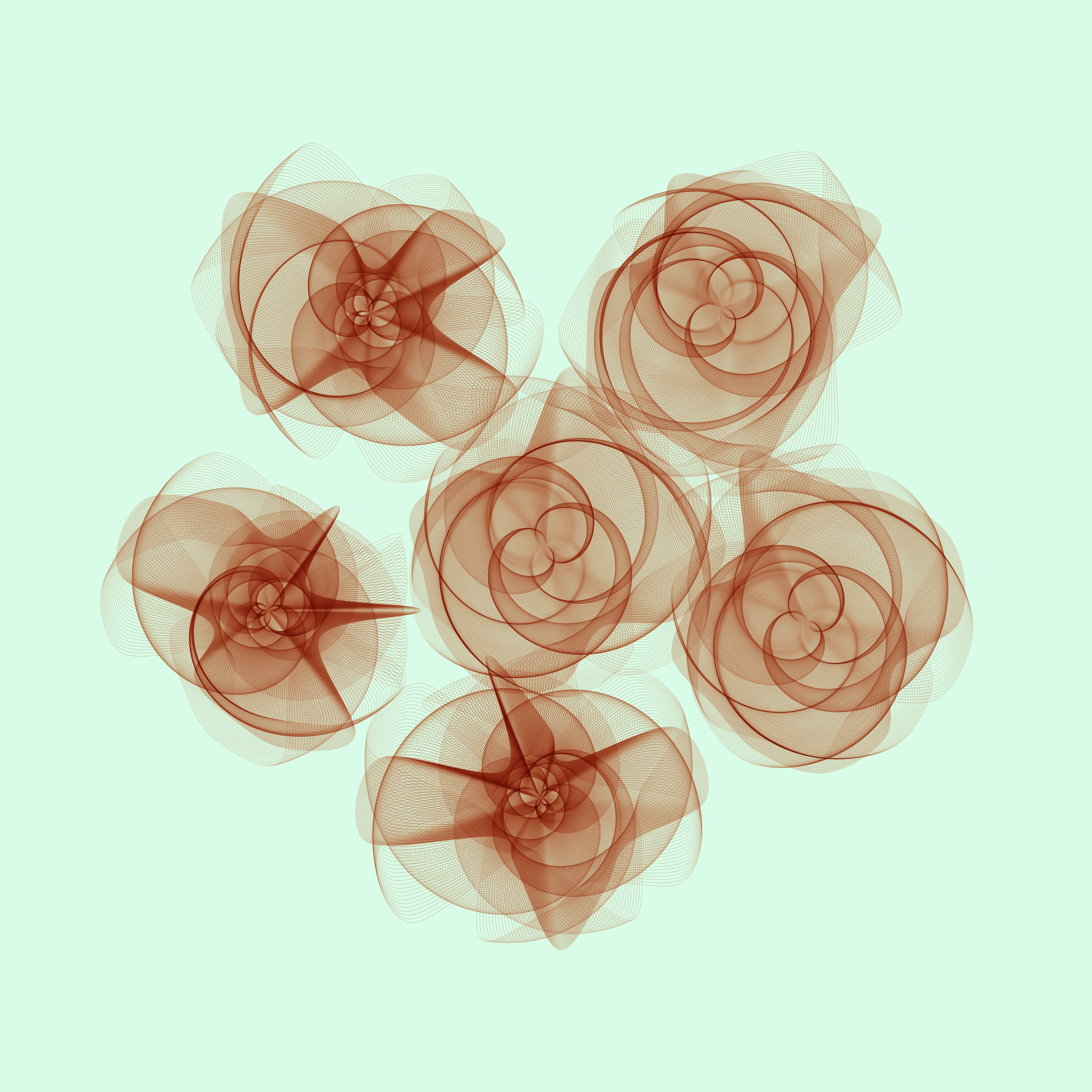 Art Blocks - Art Blocks v2 - Flowers #5266 - NFT # 116005266