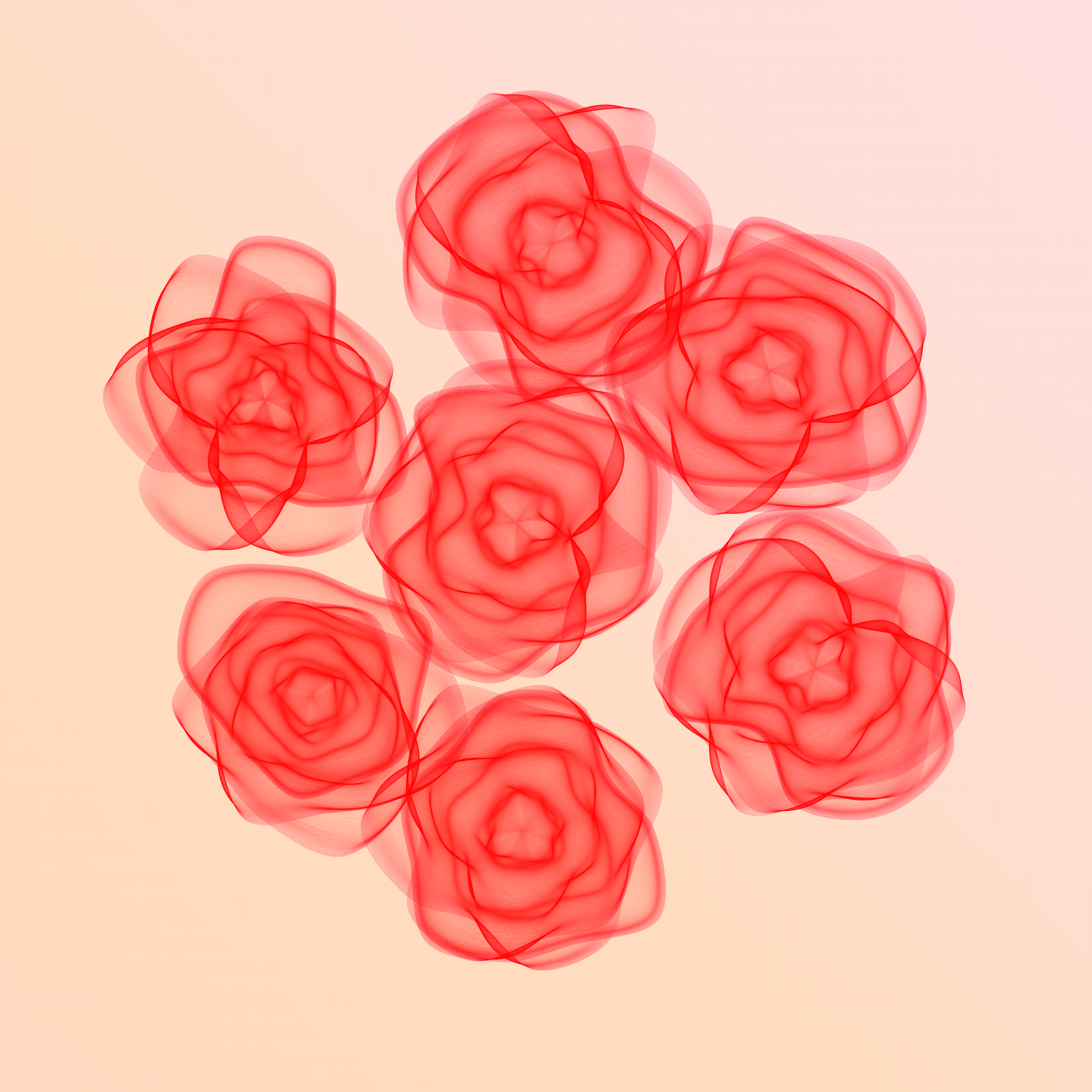 Art Blocks - Art Blocks v2 - Flowers #5270 - NFT # 116005270