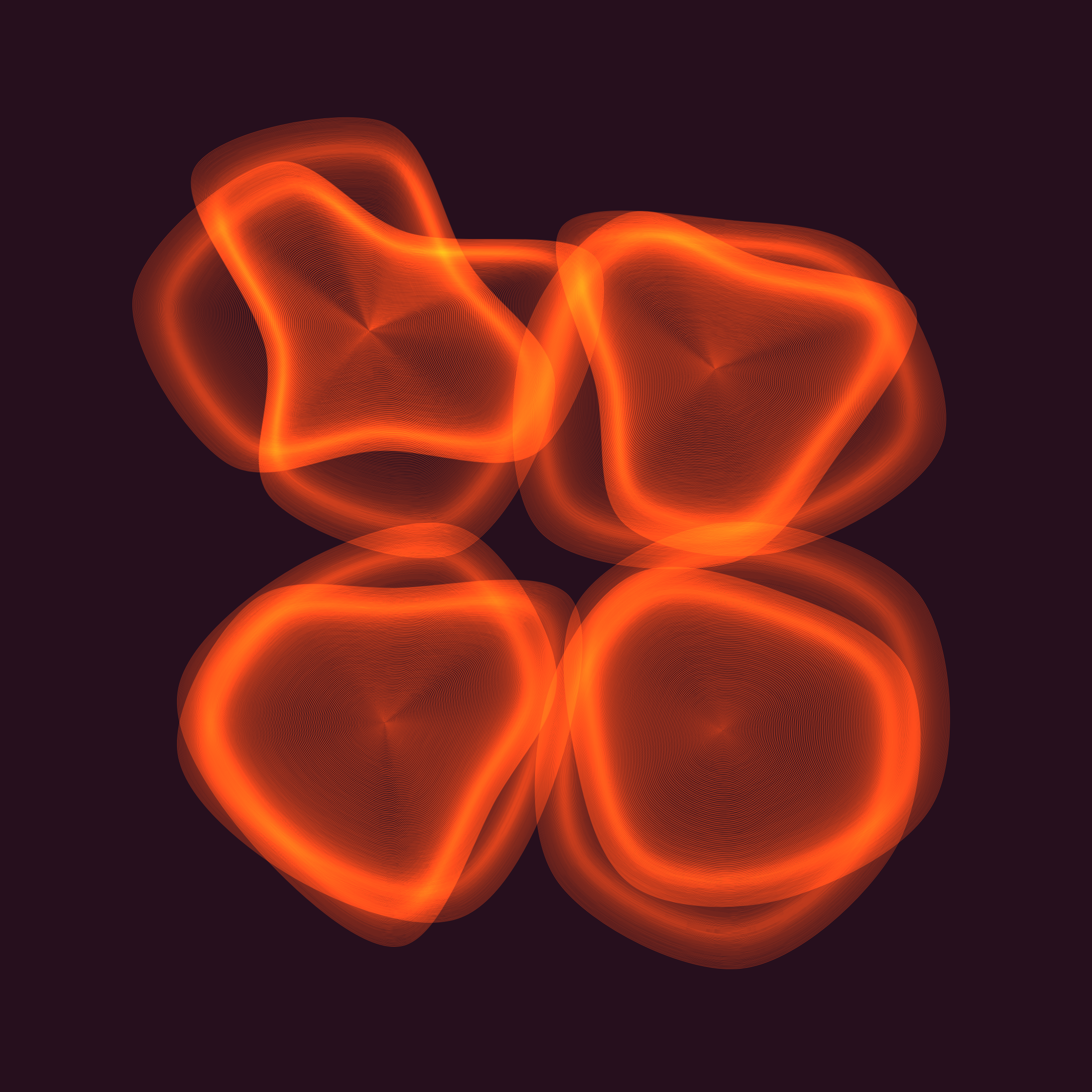 Art Blocks - Art Blocks v2 - Flowers #5276 - NFT # 116005276