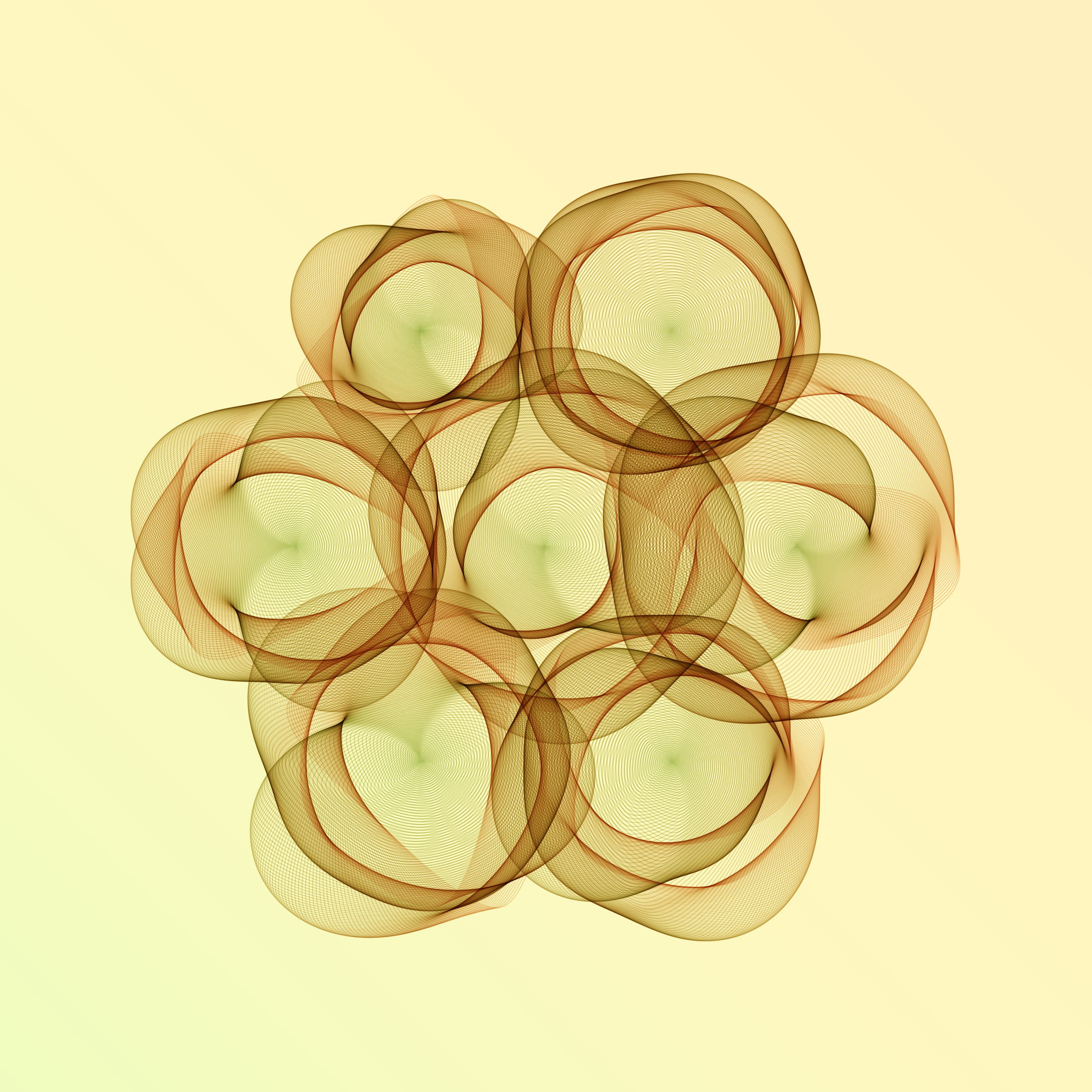 Art Blocks - Art Blocks v2 - Flowers #5282 - NFT # 116005282