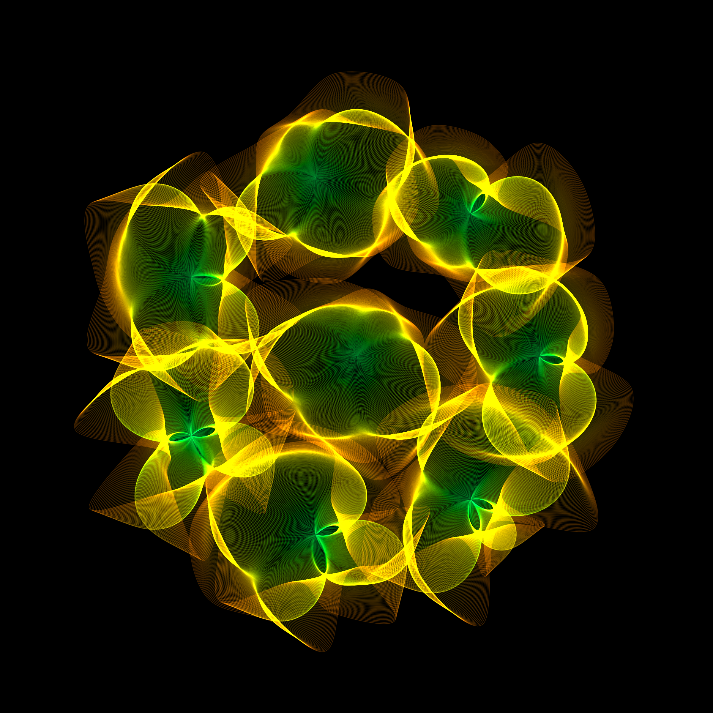 Art Blocks - Art Blocks v2 - Flowers #5284 - NFT # 116005284