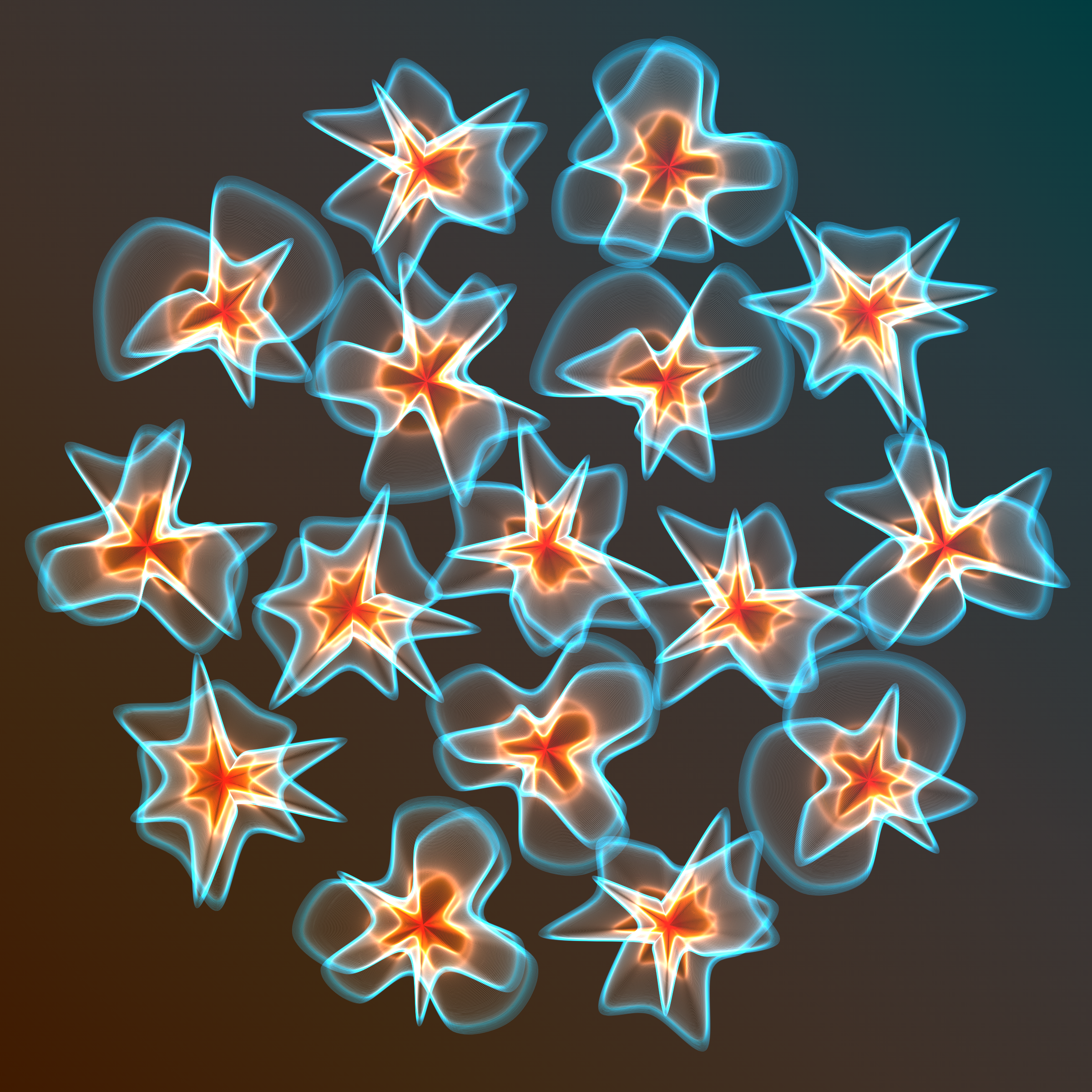 Art Blocks - Art Blocks v2 - Flowers #5296 - NFT # 116005296