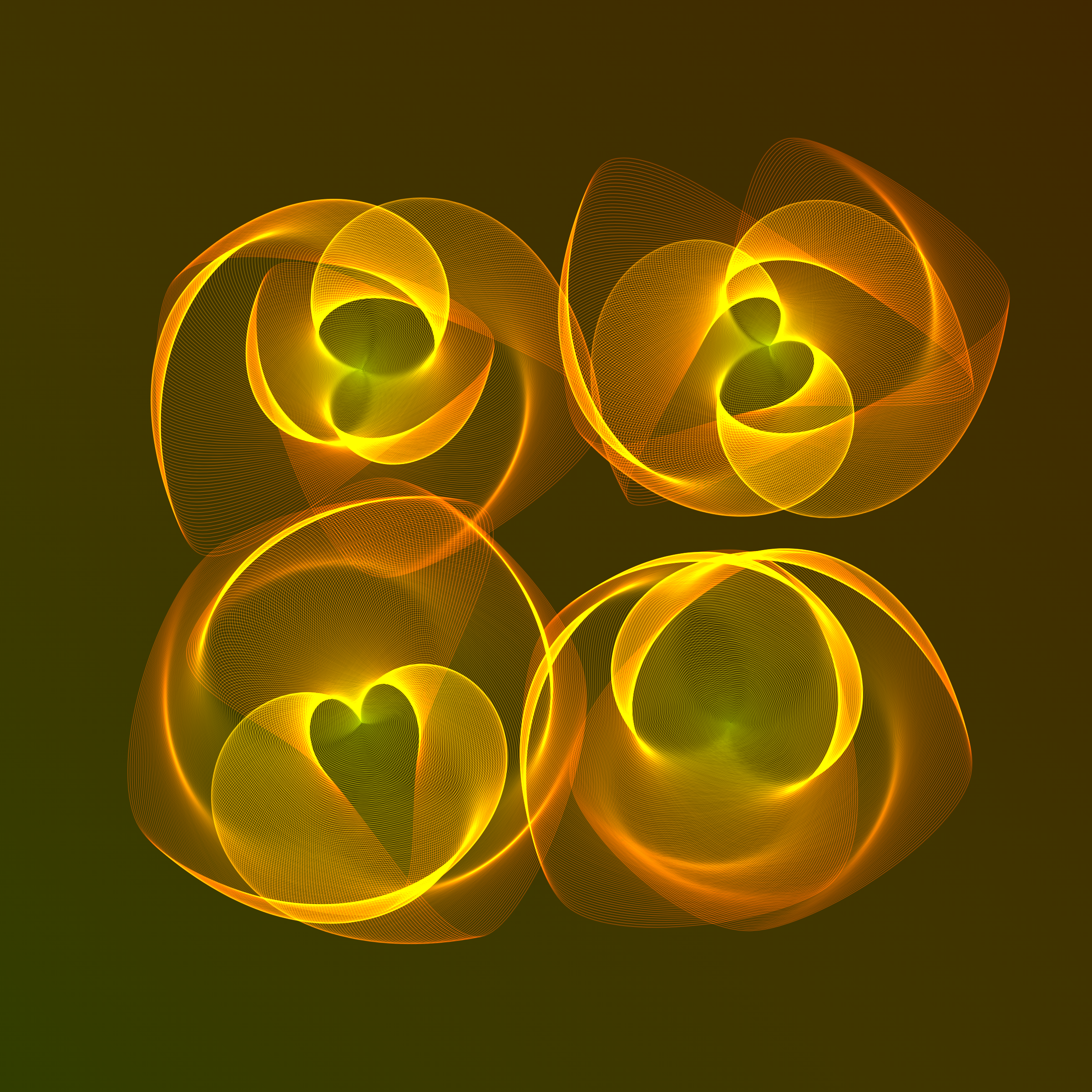 Art Blocks - Art Blocks v2 - Flowers #5301 - NFT # 116005301