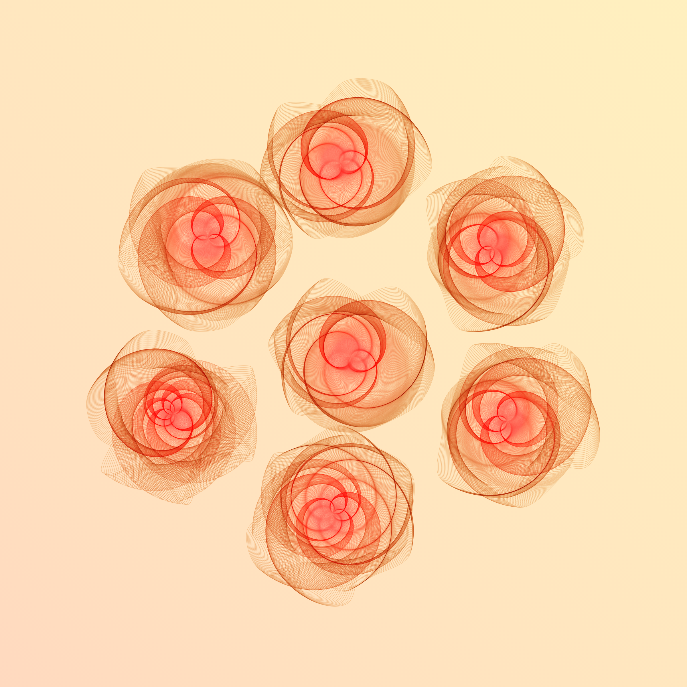 Art Blocks - Art Blocks v2 - Flowers #5303 - NFT # 116005303