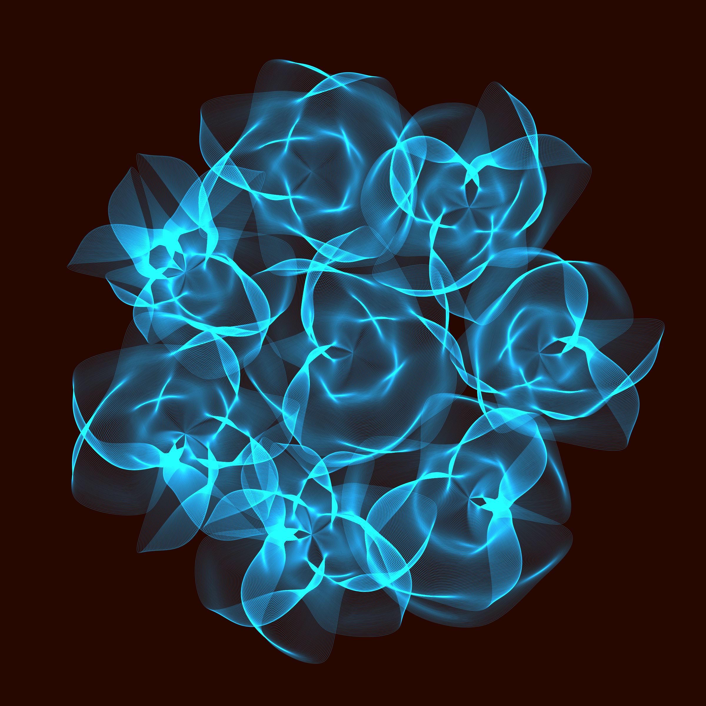 Art Blocks - Art Blocks v2 - Flowers #5313 - NFT # 116005313