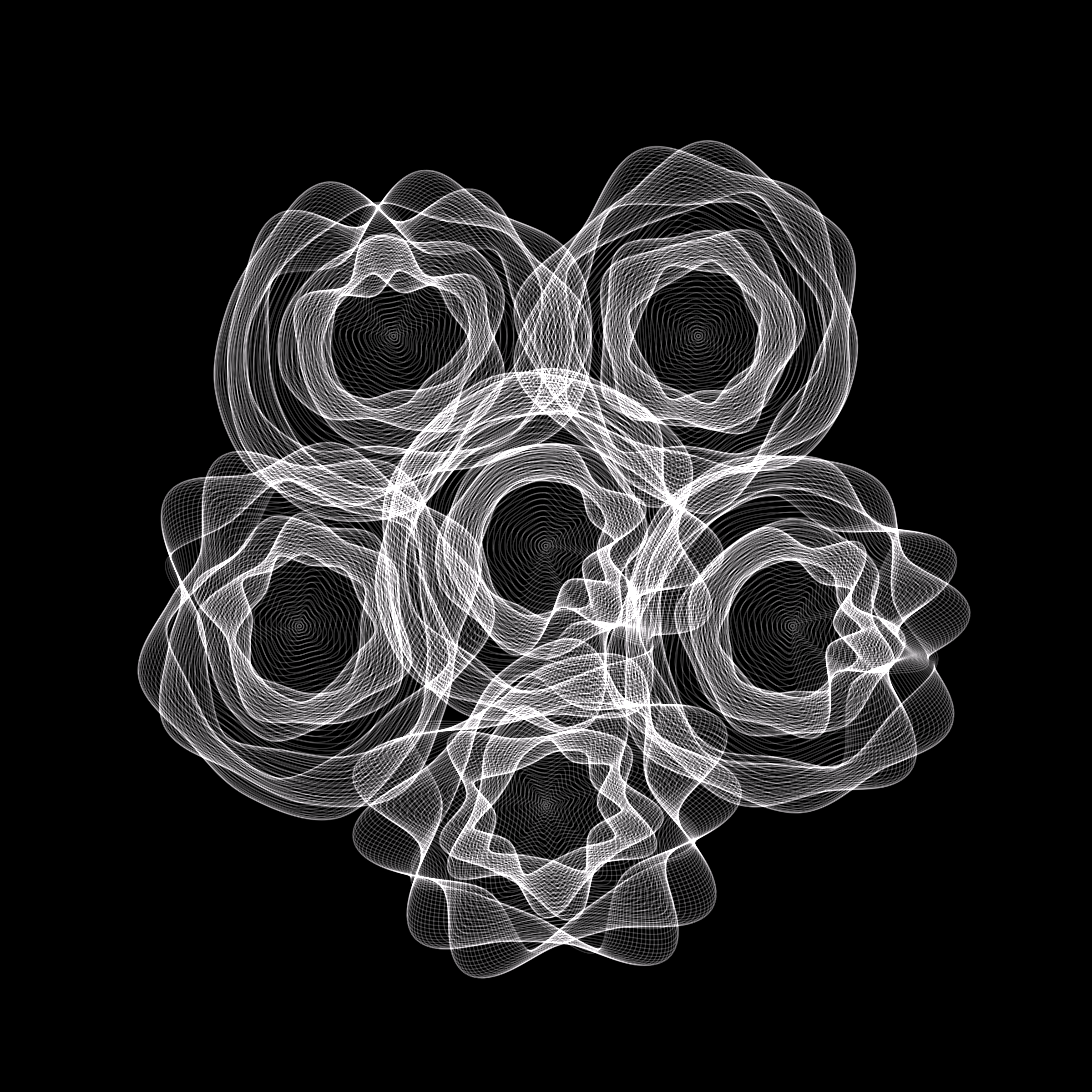 Art Blocks - Art Blocks v2 - Flowers #5316 - NFT # 116005316