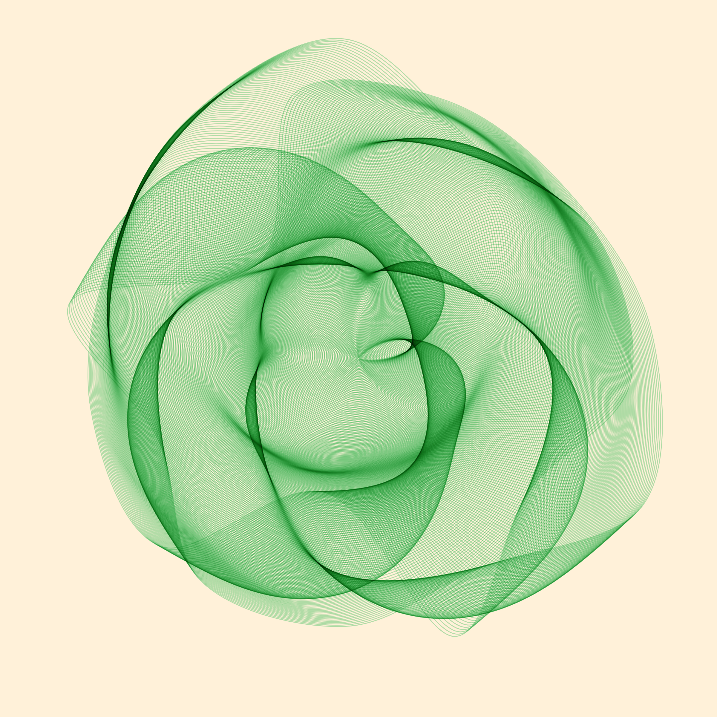 Art Blocks - Art Blocks v2 - Flowers #5322 - NFT # 116005322