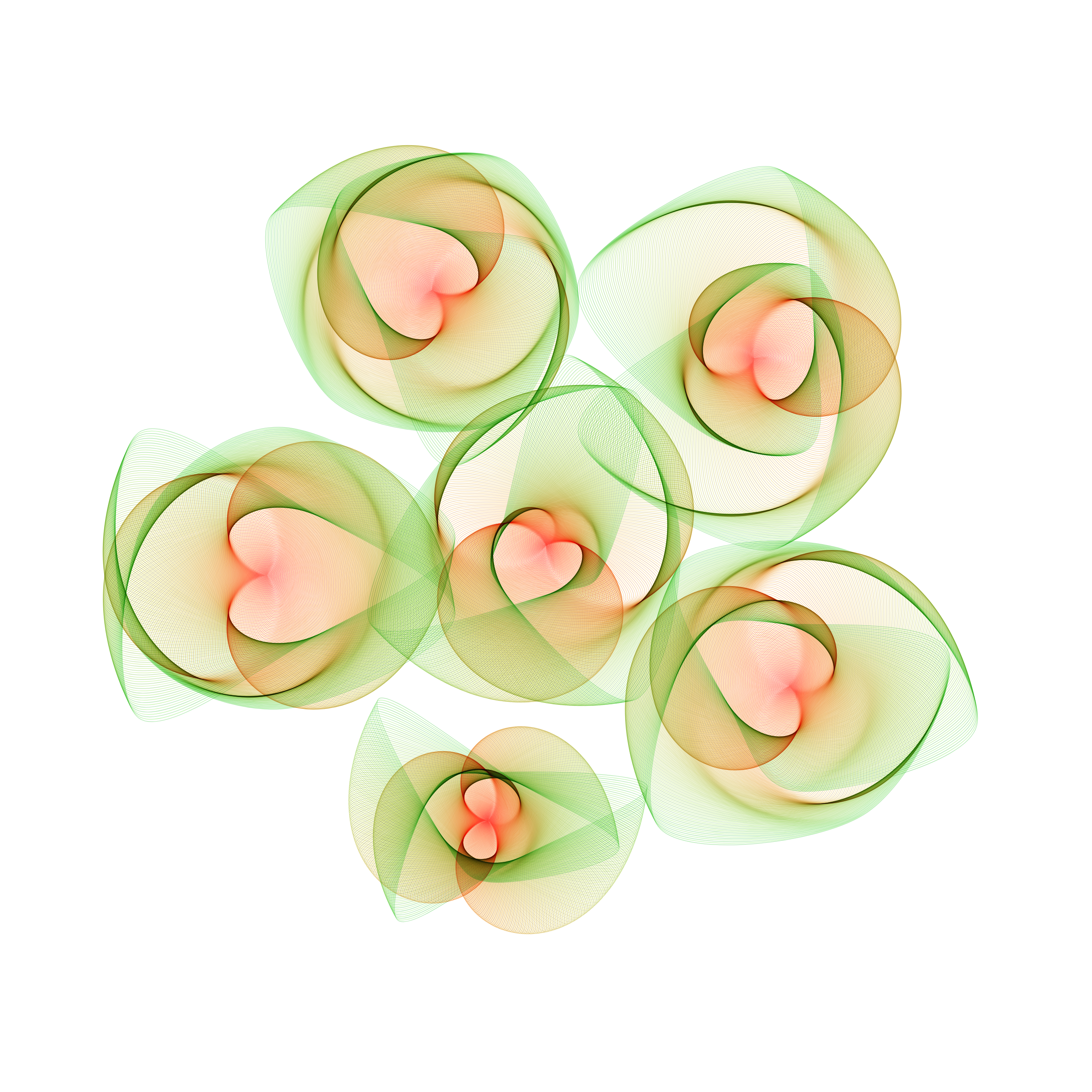 Art Blocks - Art Blocks v2 - Flowers #5329 - NFT # 116005329