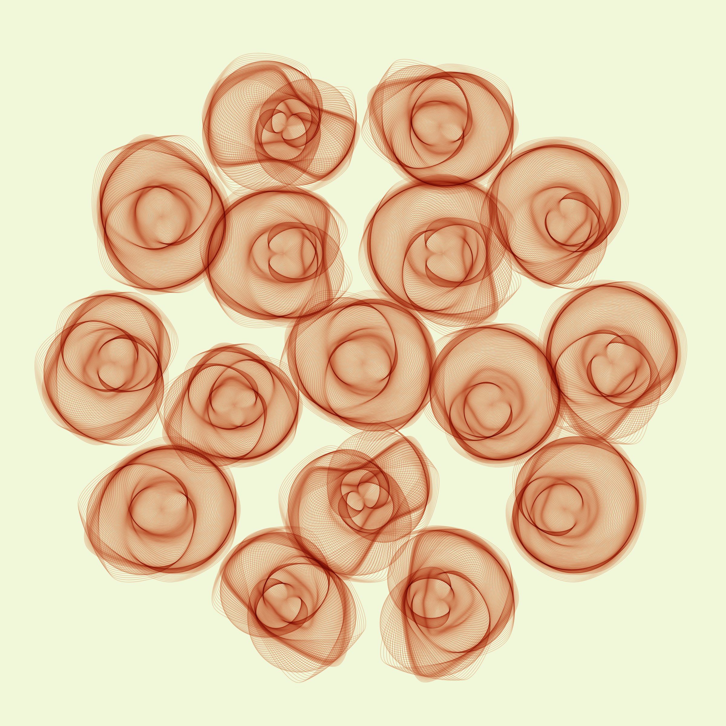 Art Blocks - Art Blocks v2 - Flowers #5342 - NFT # 116005342