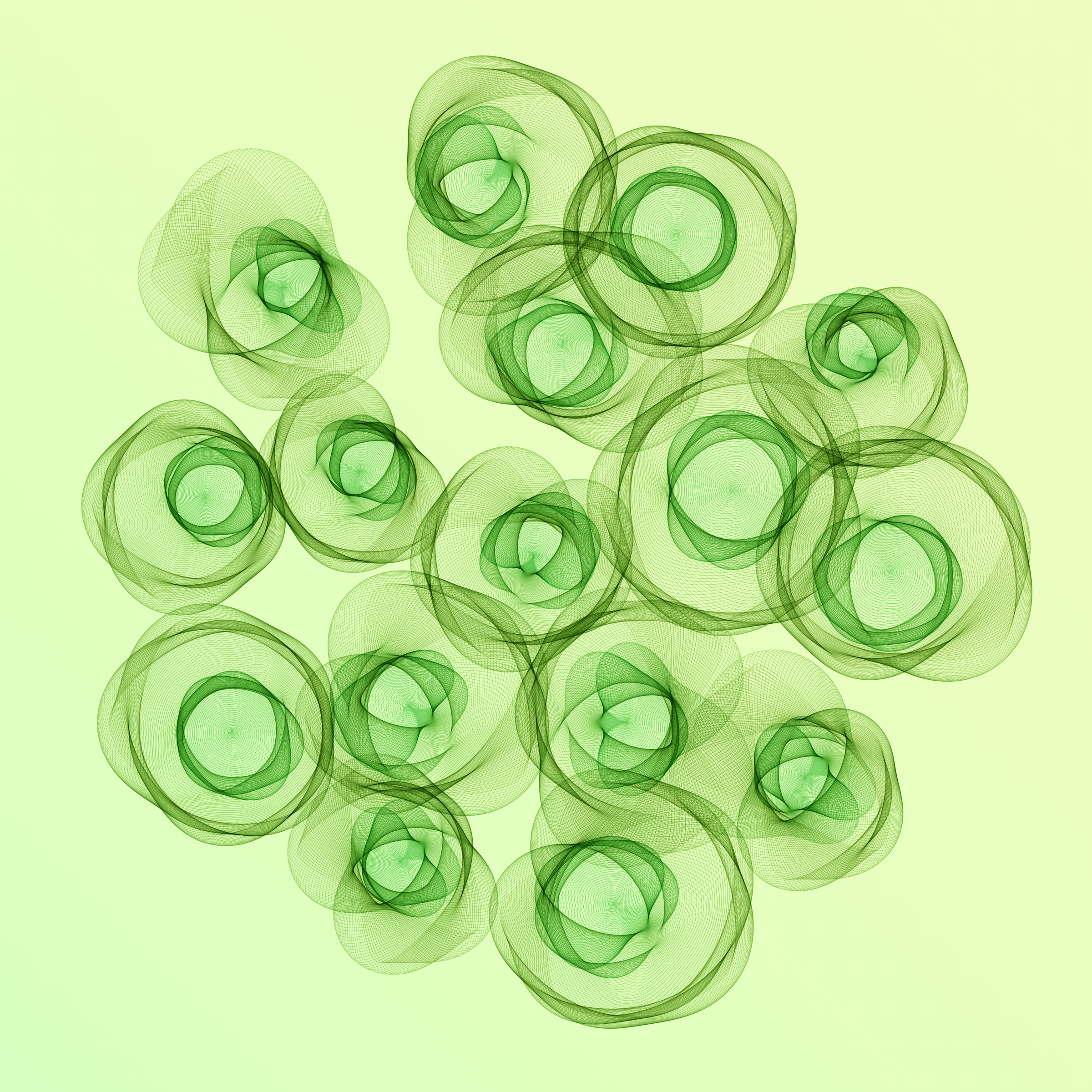 Art Blocks - Art Blocks v2 - Flowers #5352 - NFT # 116005352