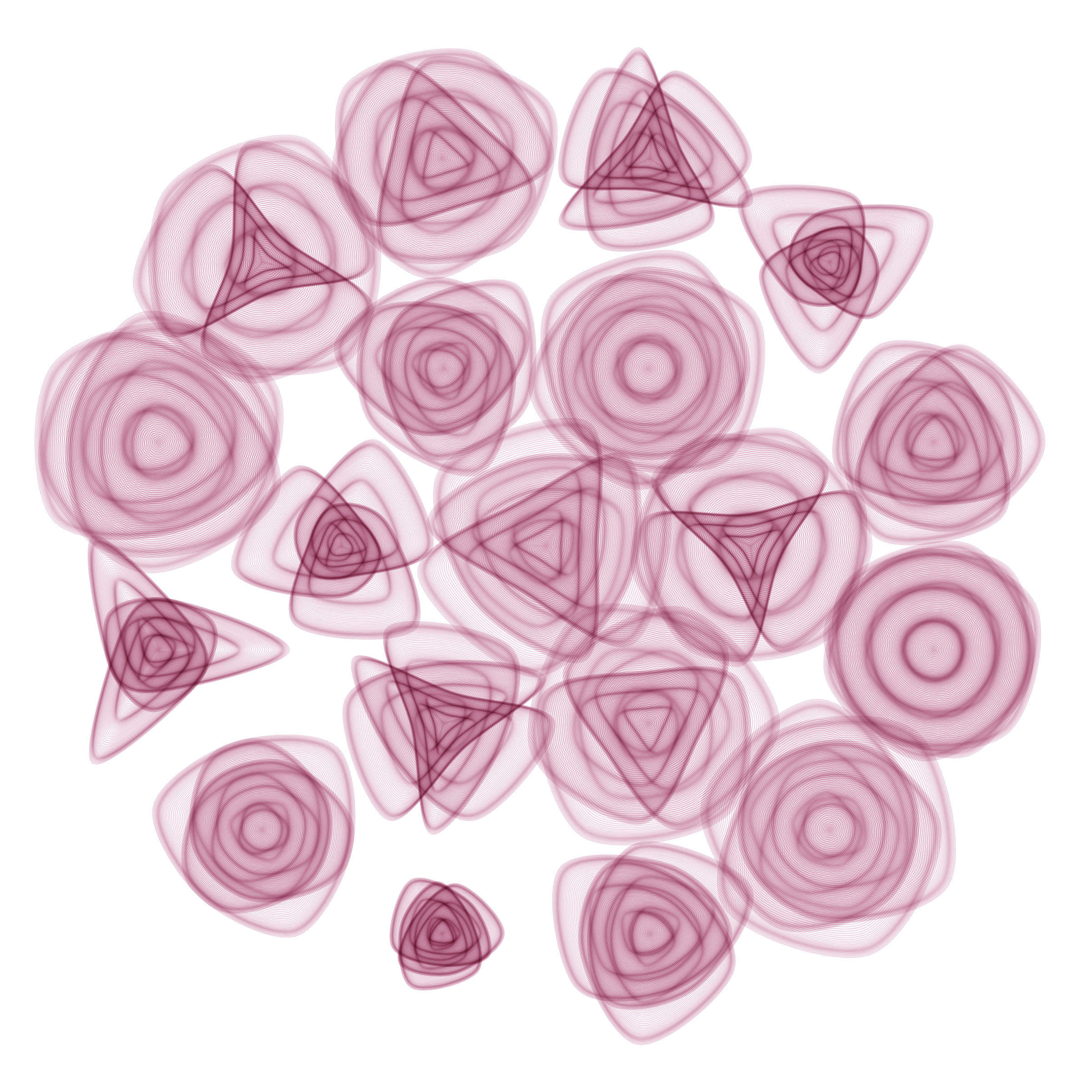 Art Blocks - Art Blocks v2 - Flowers #5354 - NFT # 116005354