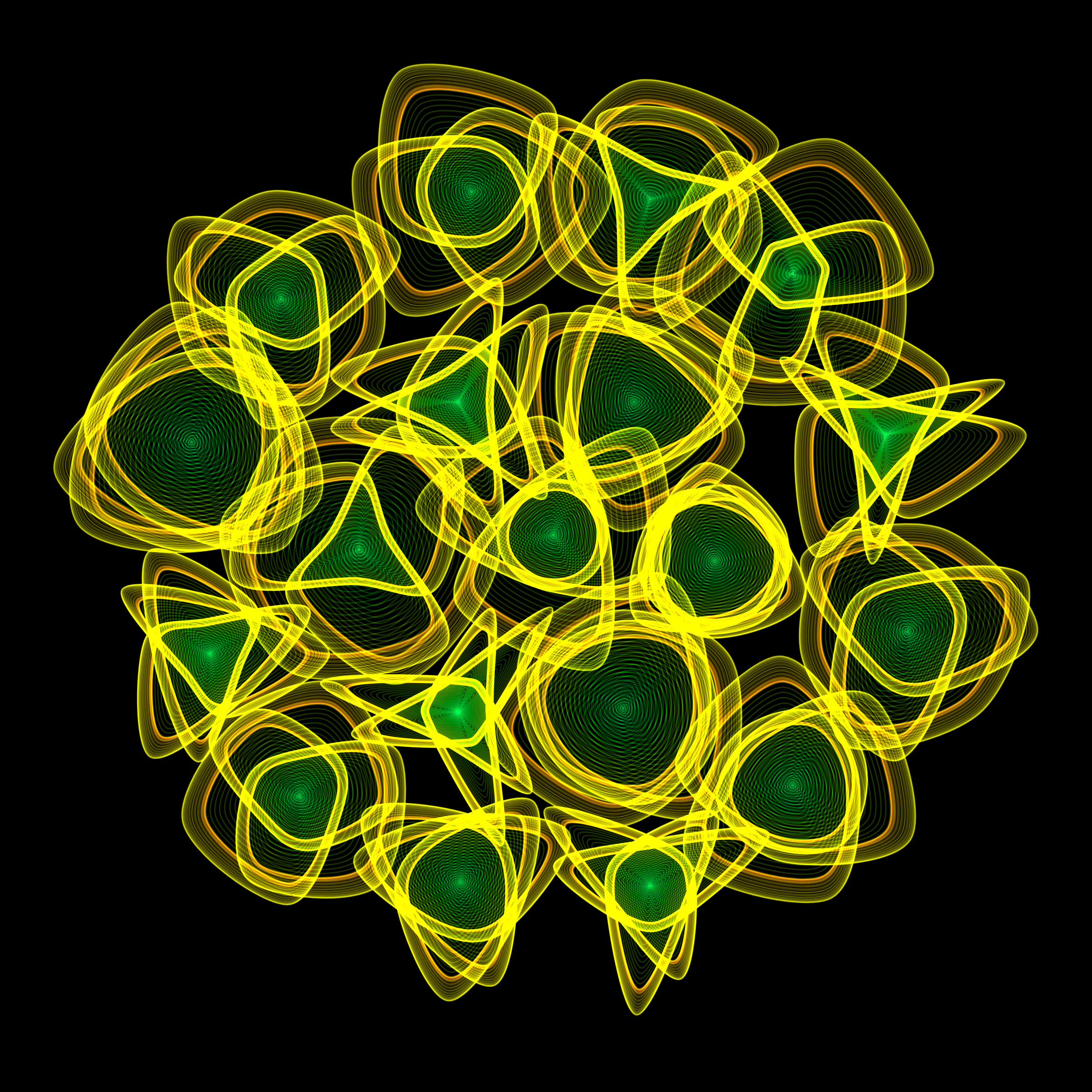 Art Blocks - Art Blocks v2 - Flowers #5357 - NFT # 116005357