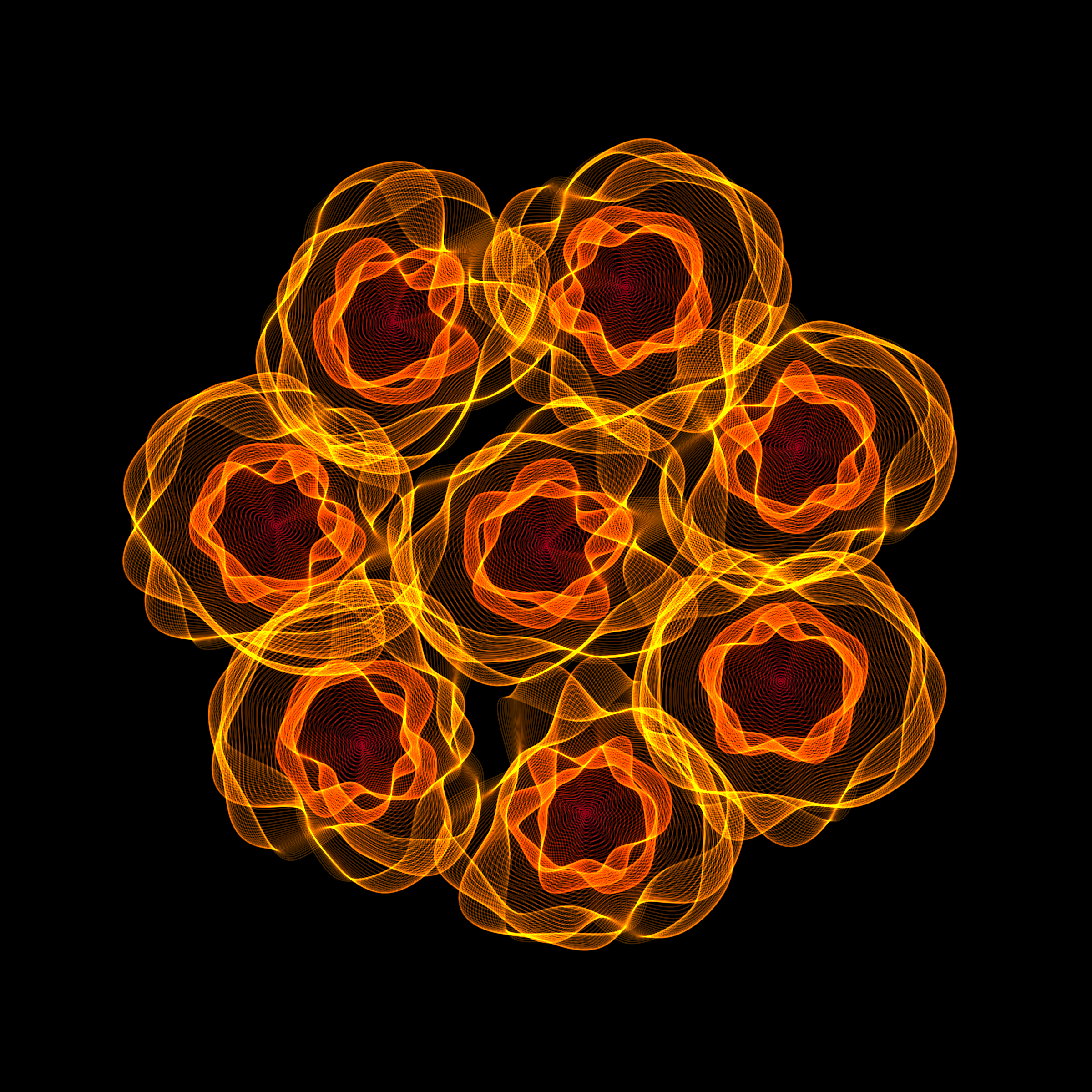 Art Blocks - Art Blocks v2 - Flowers #5374 - NFT # 116005374