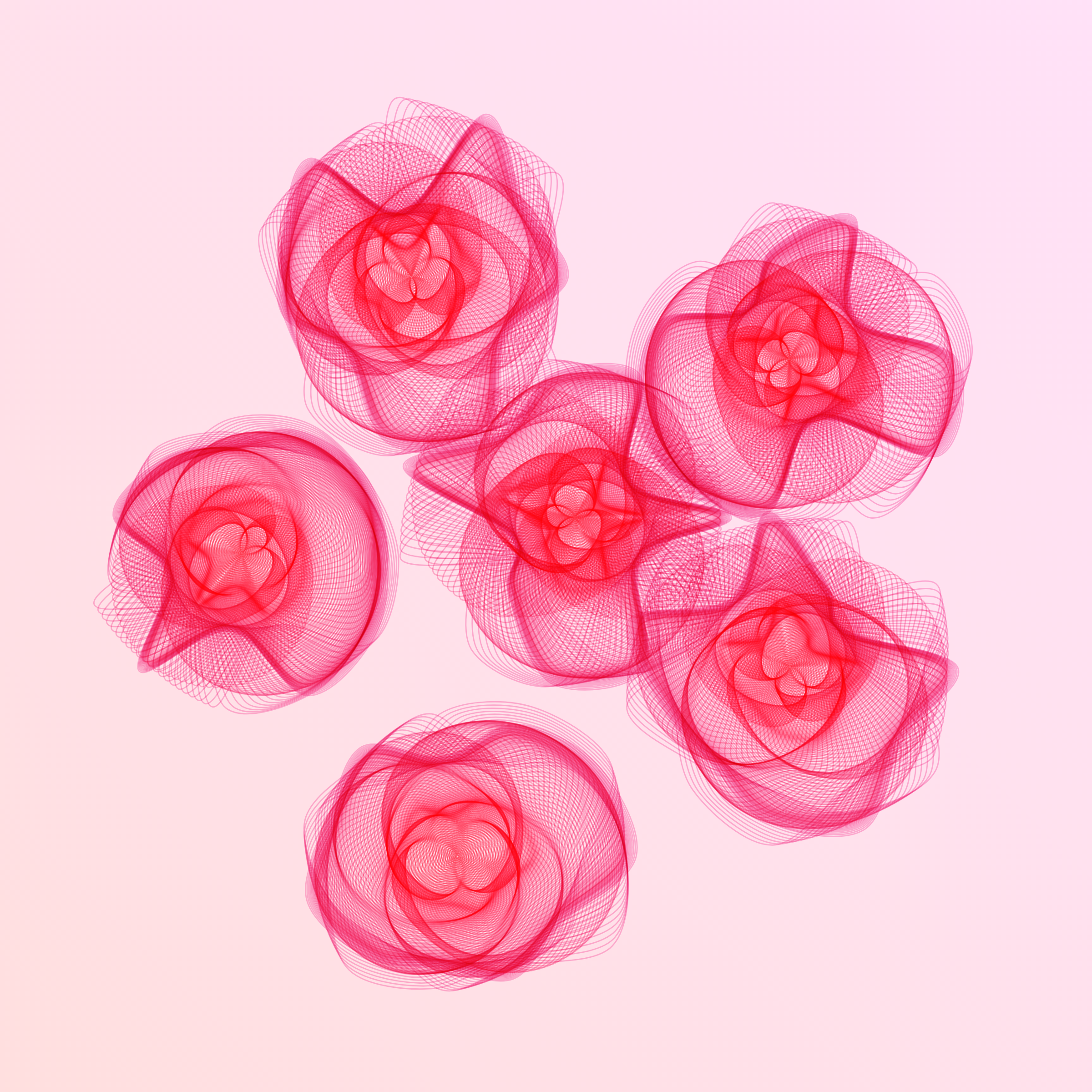 Art Blocks - Art Blocks v2 - Flowers #5384 - NFT # 116005384