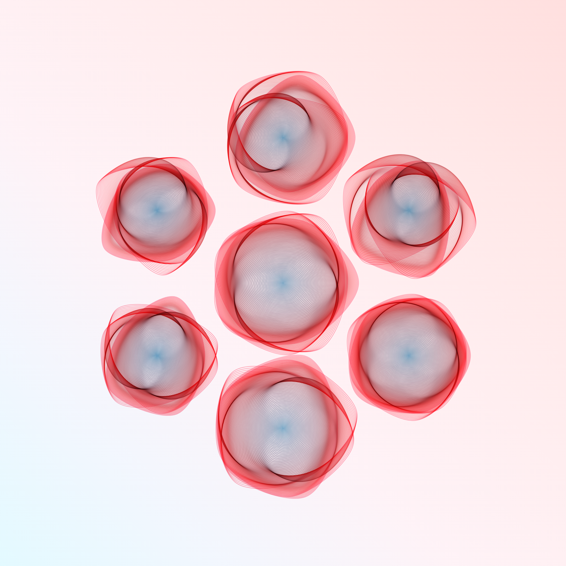 Art Blocks - Art Blocks v2 - Flowers #5386 - NFT # 116005386