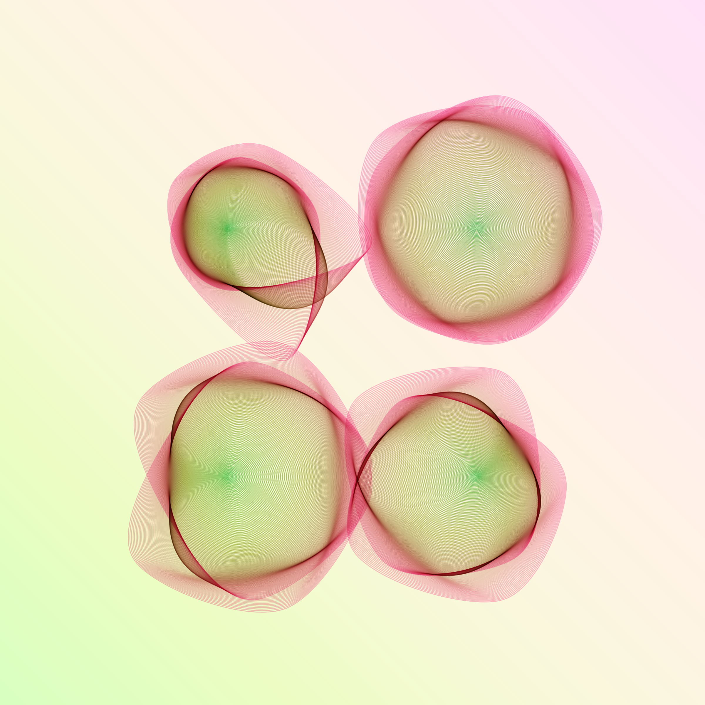 Art Blocks - Art Blocks v2 - Flowers #5387 - NFT # 116005387