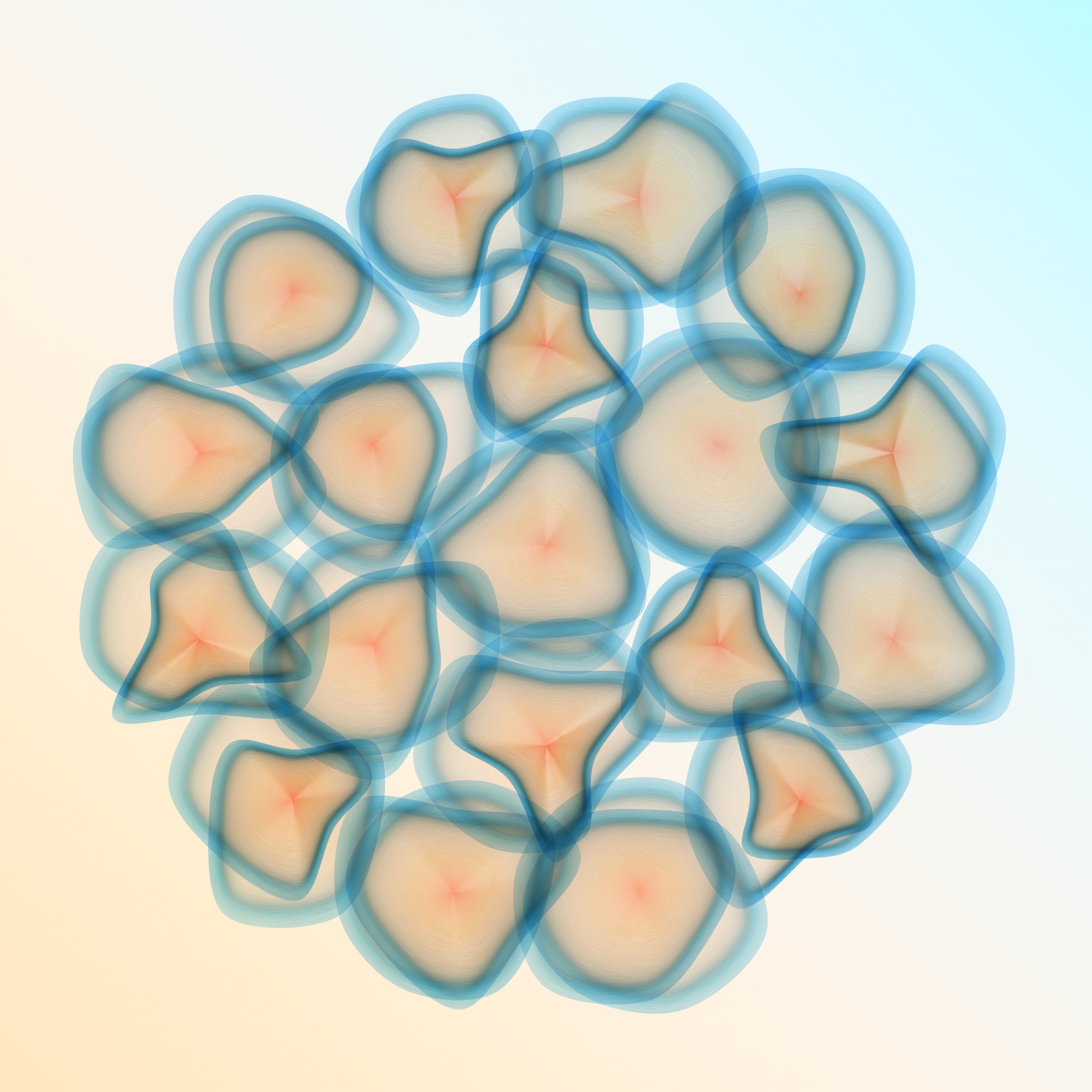 Art Blocks - Art Blocks v2 - Flowers #5388 - NFT # 116005388