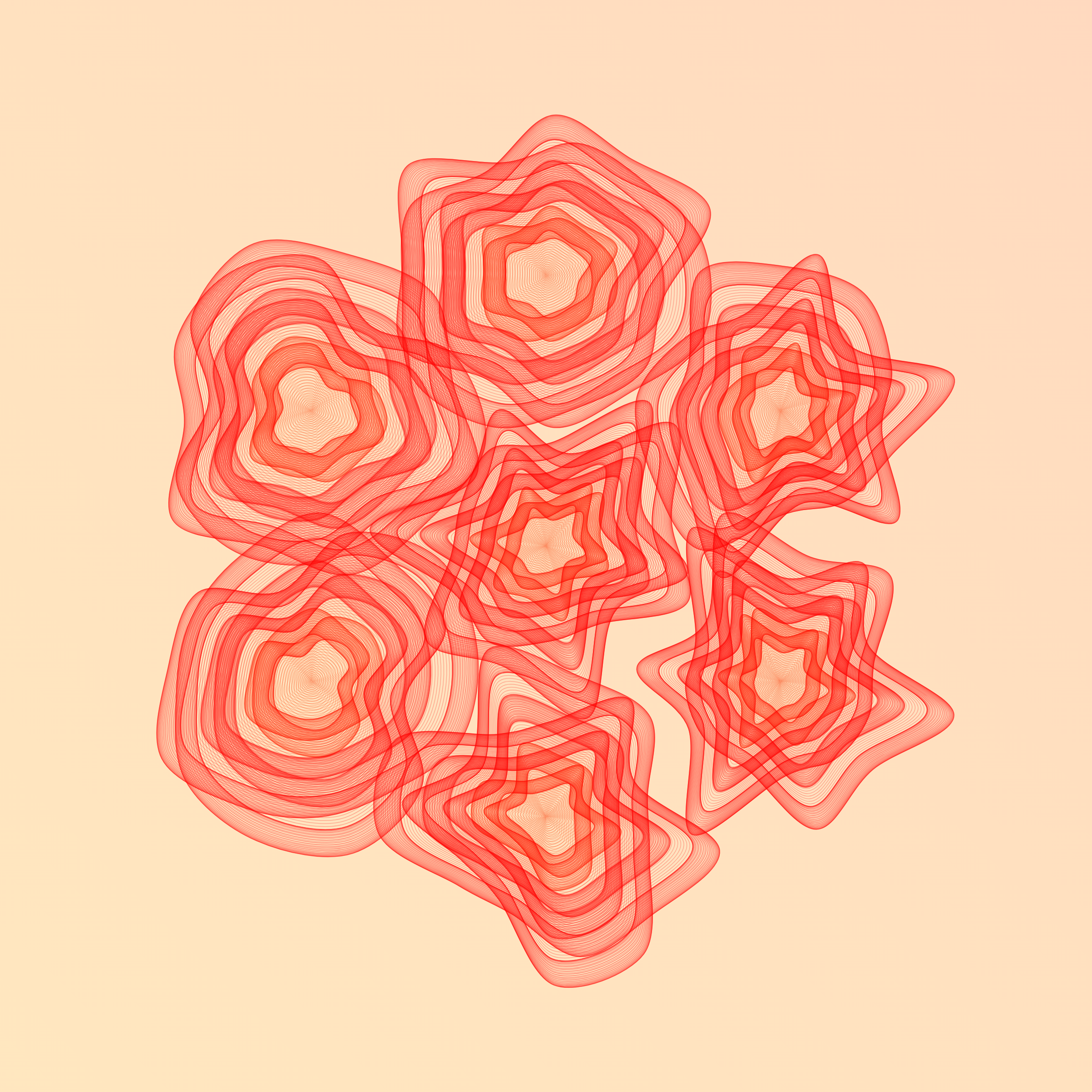 Art Blocks - Art Blocks v2 - Flowers #5390 - NFT # 116005390