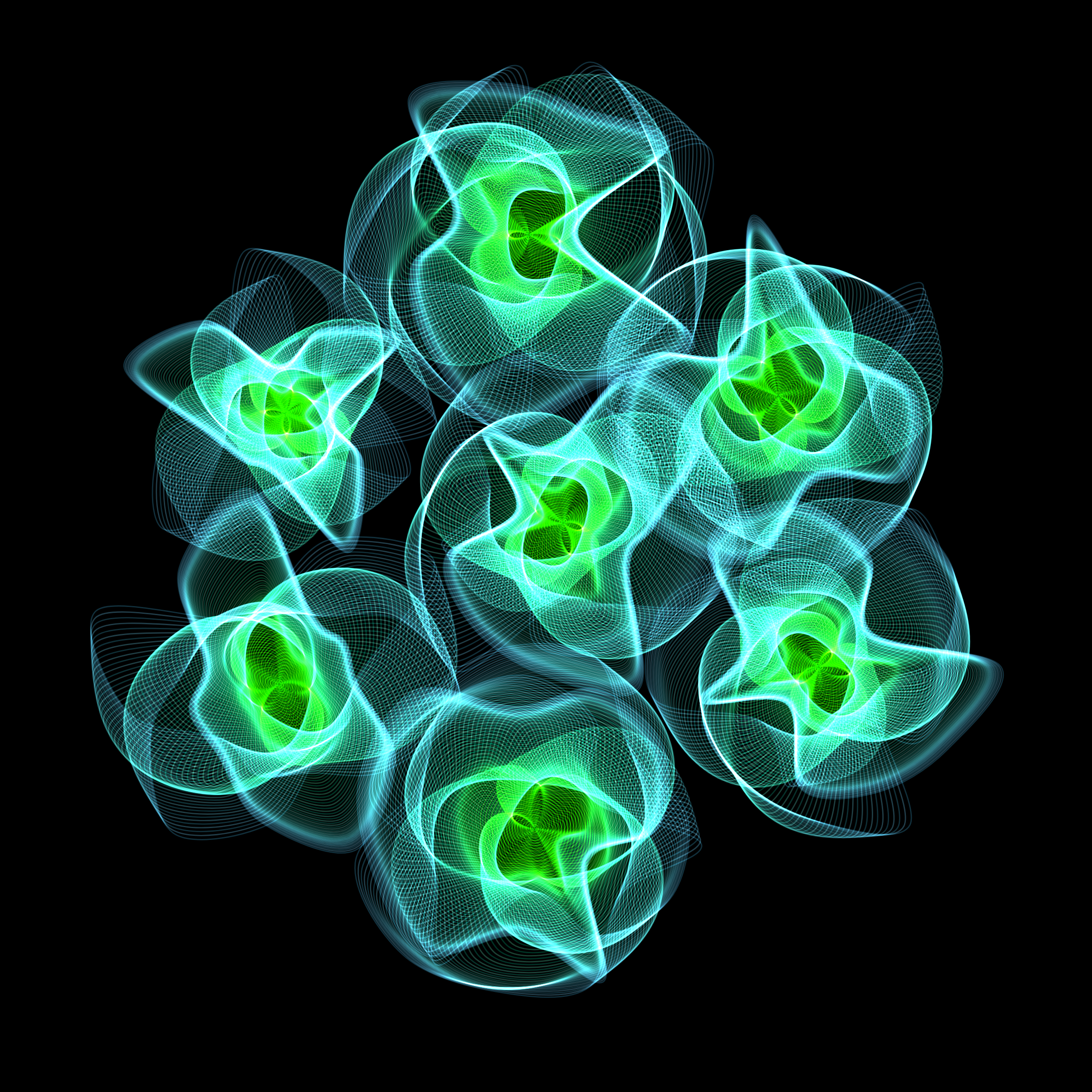 Art Blocks - Art Blocks v2 - Flowers #5398 - NFT # 116005398