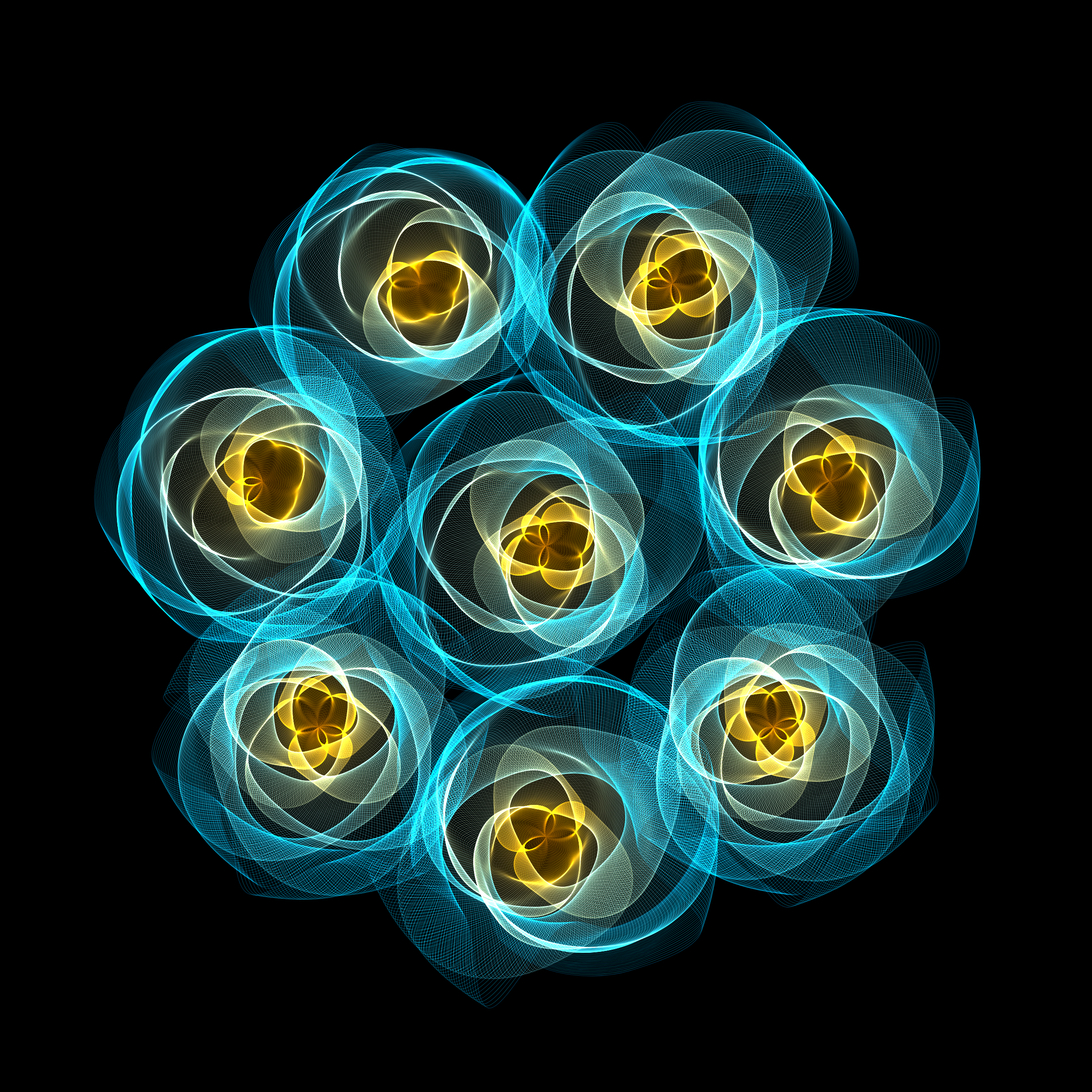 Art Blocks - Art Blocks v2 - Flowers #5413 - NFT # 116005413