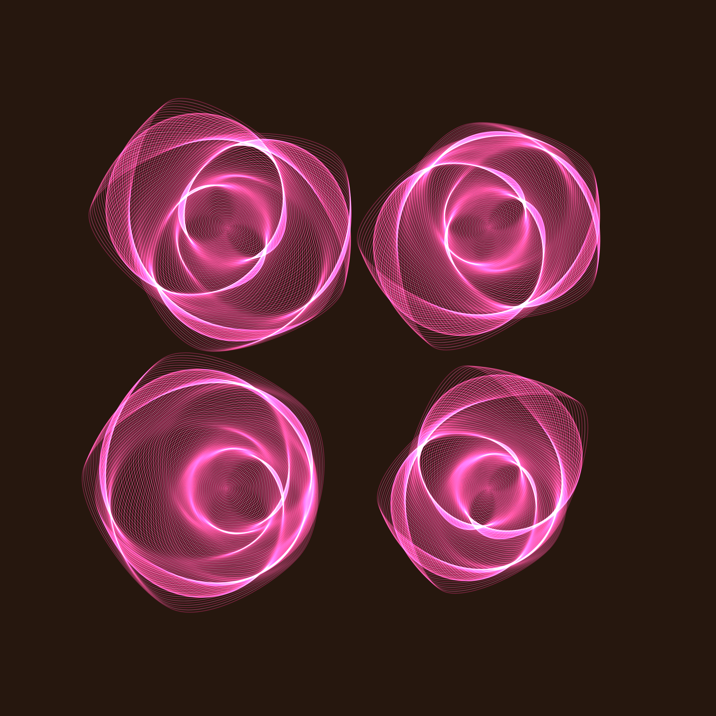 Art Blocks - Art Blocks v2 - Flowers #5415 - NFT # 116005415