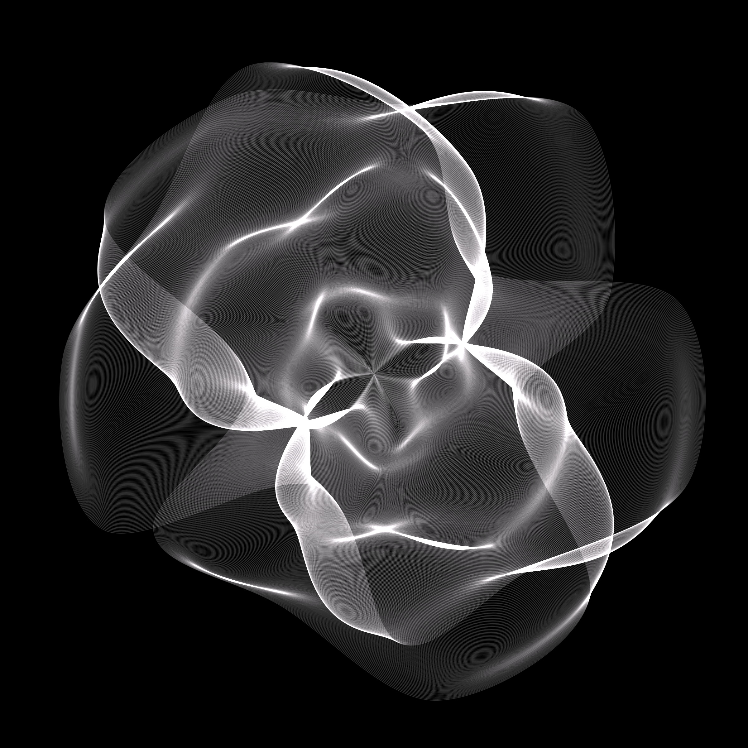 Art Blocks - Art Blocks v2 - Flowers #5416 - NFT # 116005416