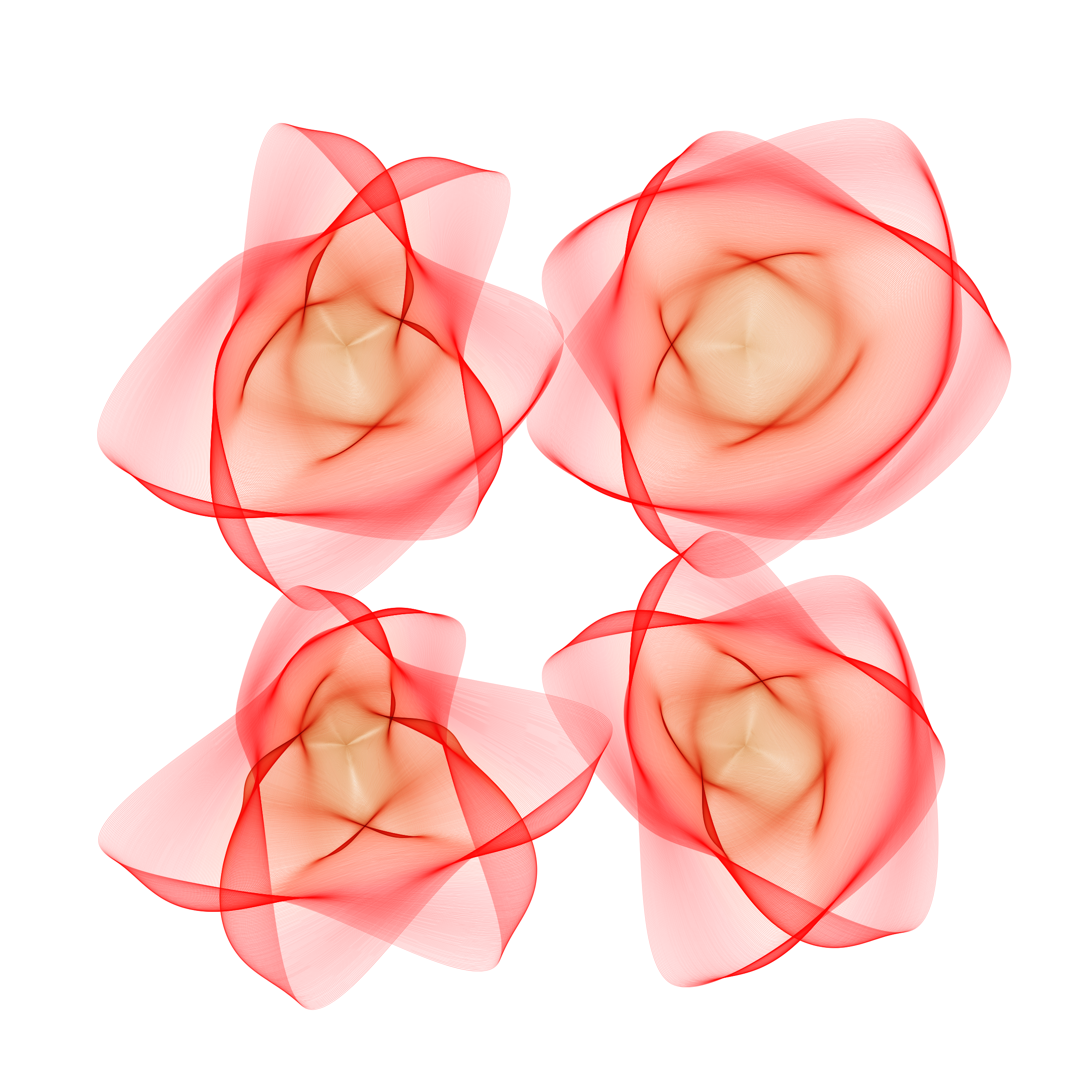 Art Blocks - Art Blocks v2 - Flowers #5417 - NFT # 116005417