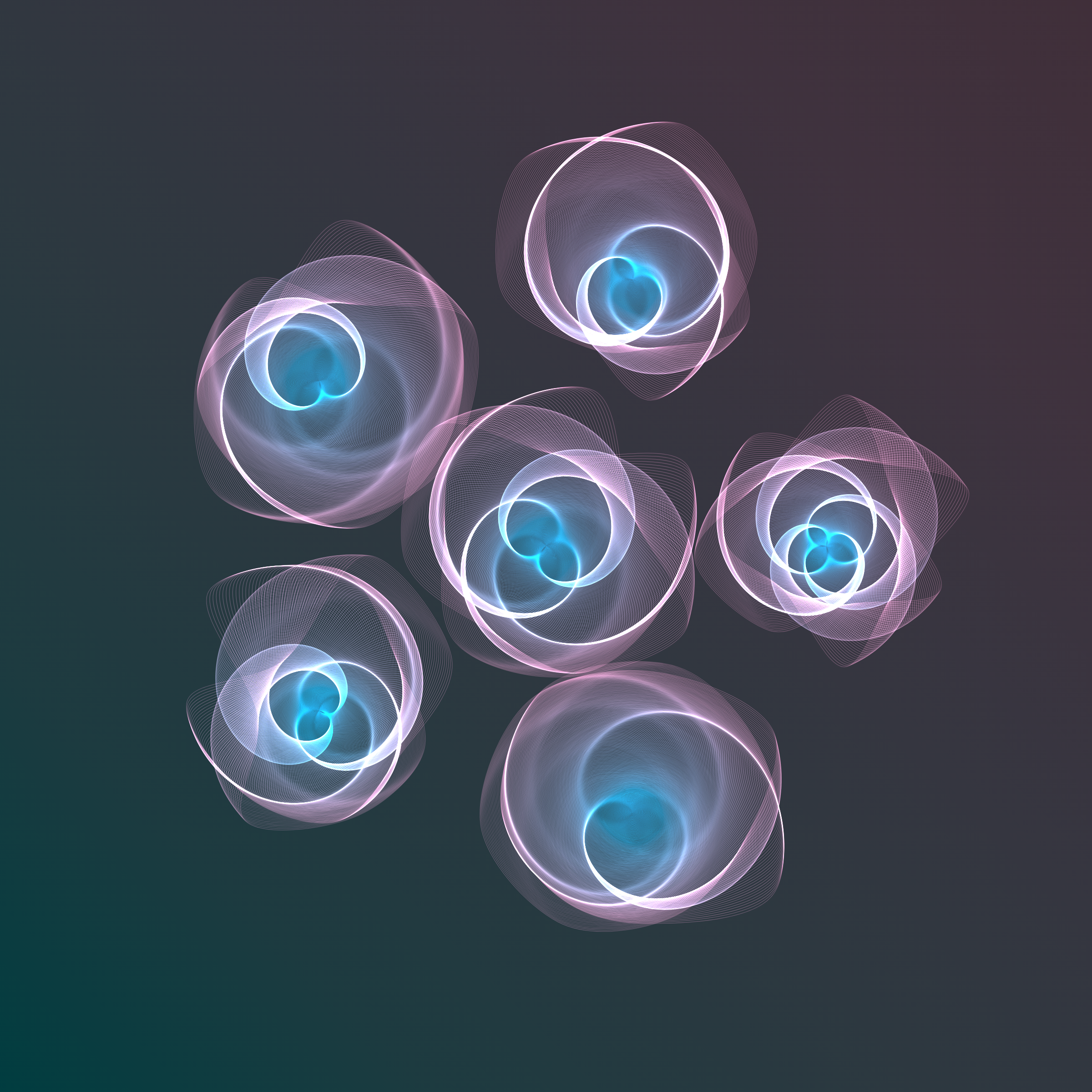 Art Blocks - Art Blocks v2 - Flowers #5422 - NFT # 116005422