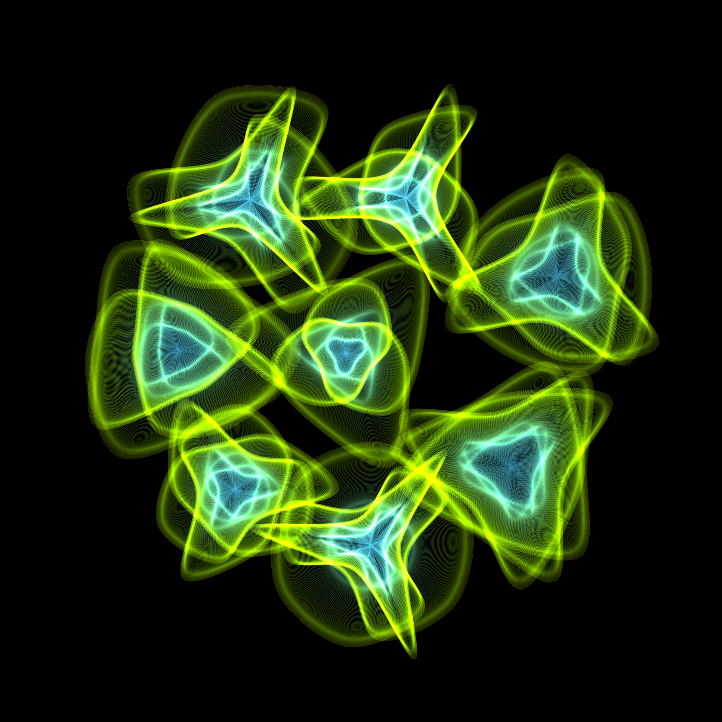 Art Blocks - Art Blocks v2 - Flowers #5425 - NFT # 116005425