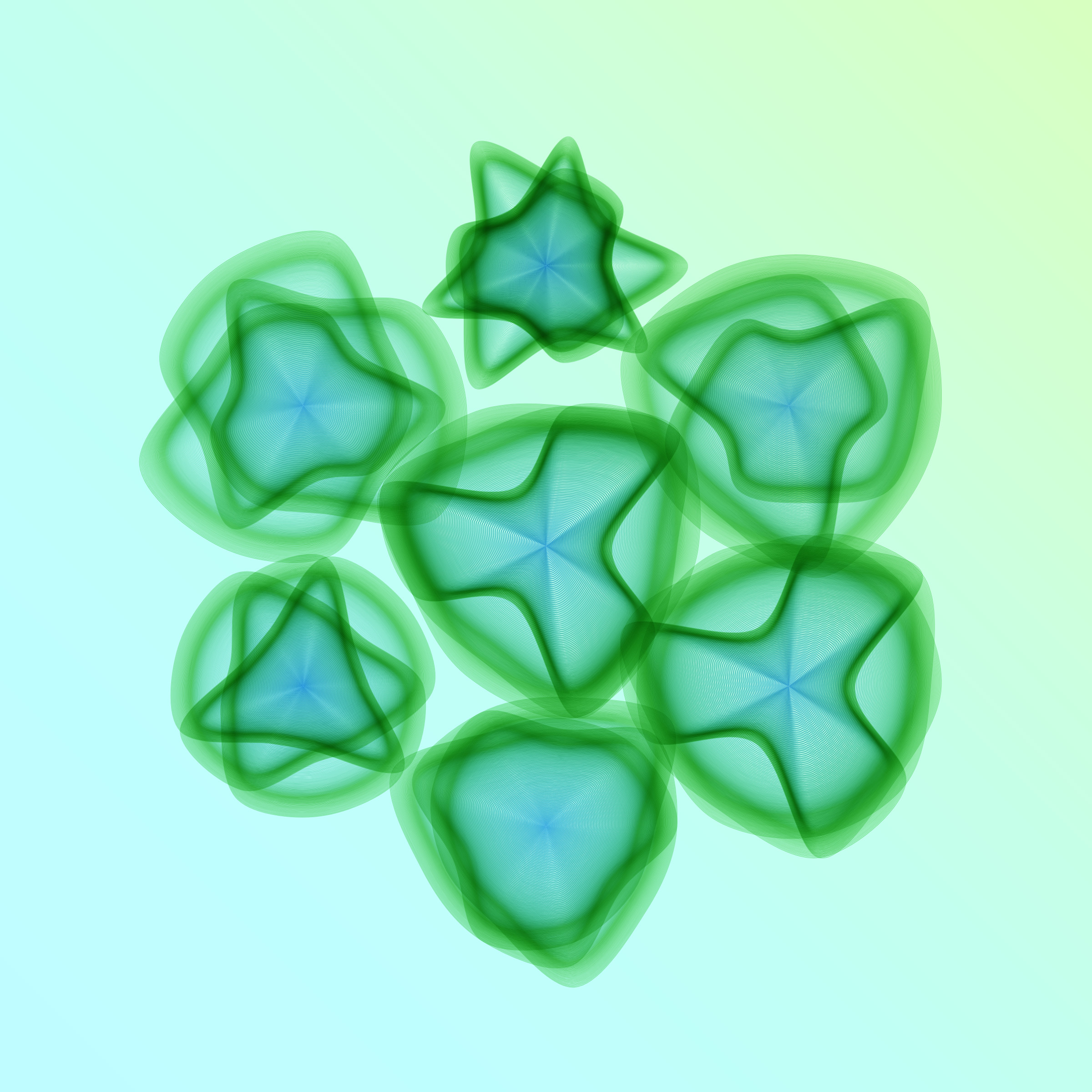 Art Blocks - Art Blocks v2 - Flowers #5426 - NFT # 116005426