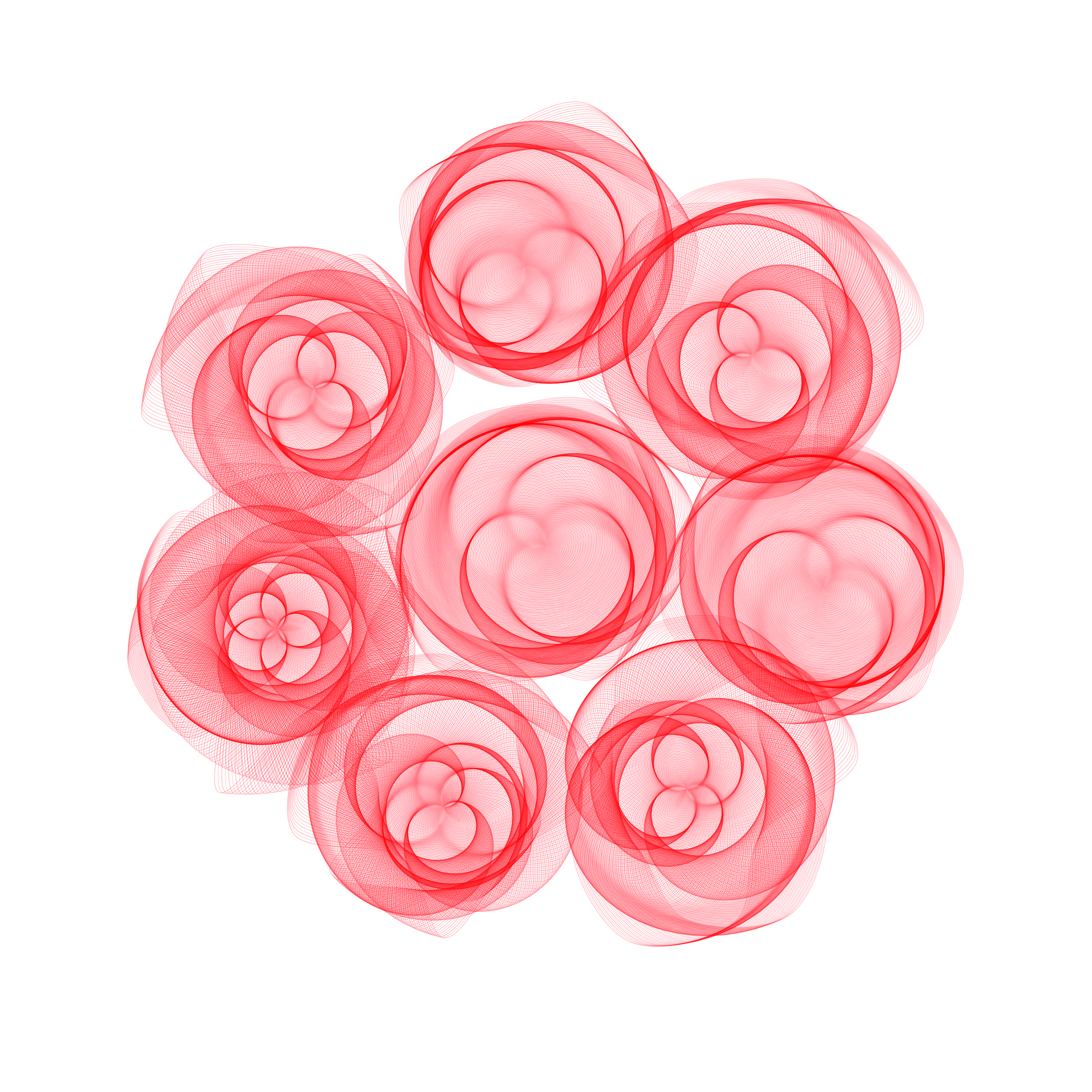 Art Blocks - Art Blocks v2 - Flowers #5429 - NFT # 116005429